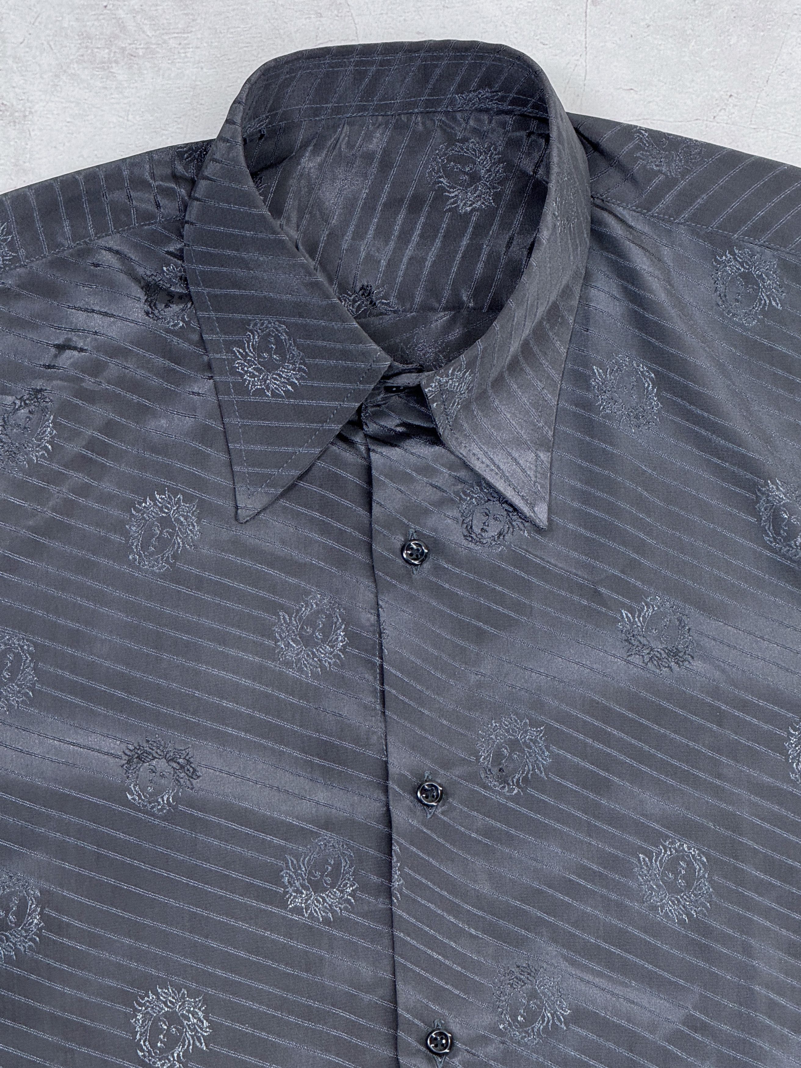 Vintage Vintage Versace Style Shirt Medusa Size US M / EU 48-50 / 2 - 3 Thumbnail