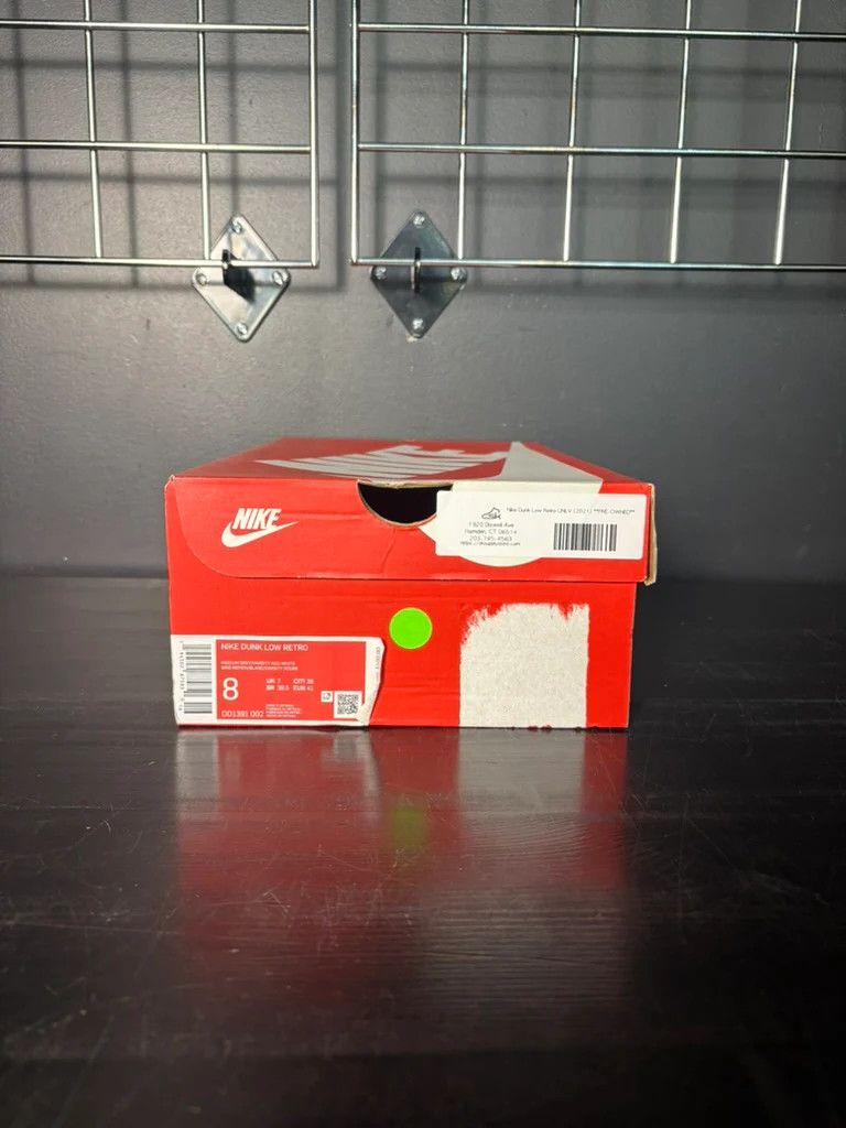 Nike Nike Dunk Low Retro "UNLV" (2021) **PRE-OWNED** Size US 8 / EU 41 - 6 Thumbnail