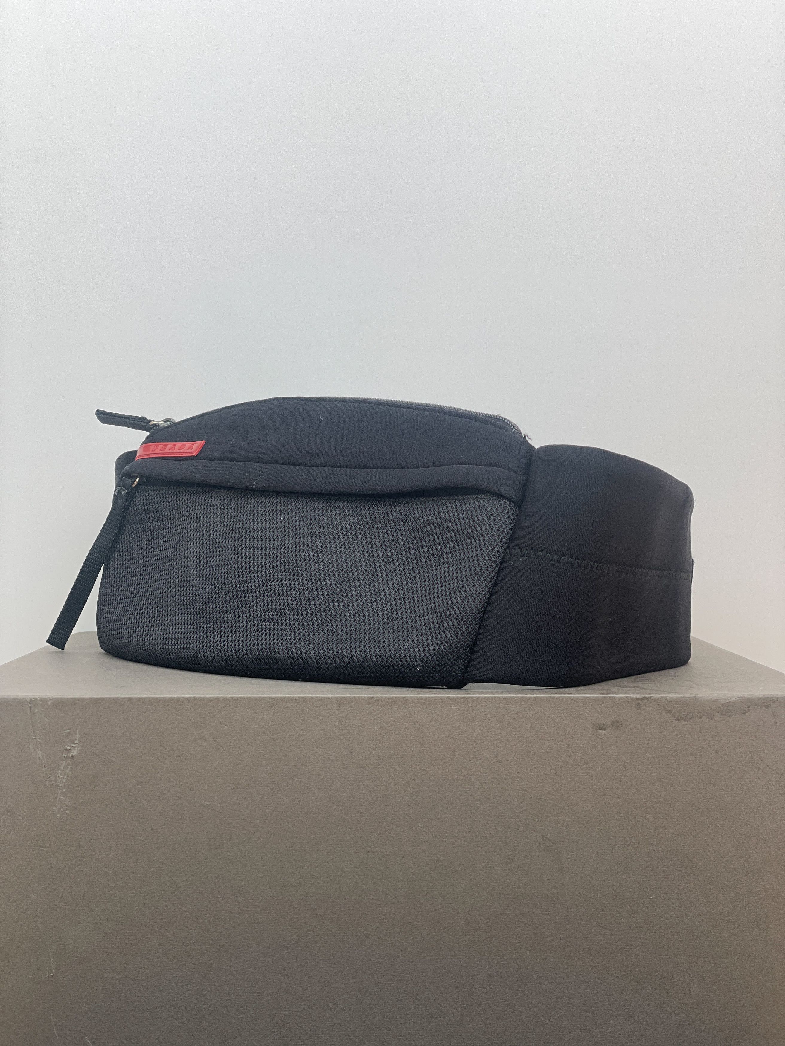Prada AW99 Linea Rossa Red Tab Belt Waist Bag Size ONE SIZE - 1 Thumbnail