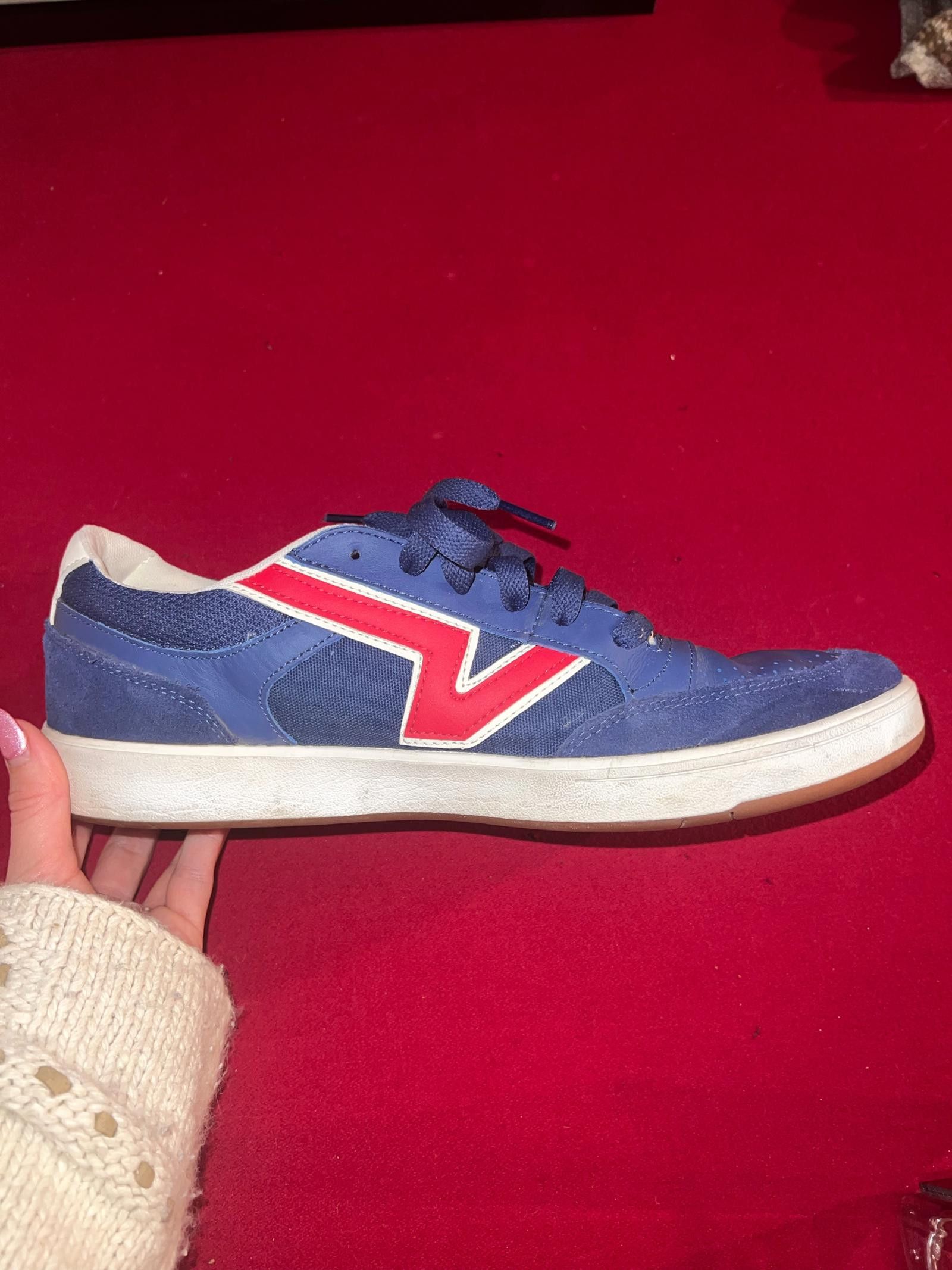 Vans Stylish VANS Blue and Red Sneakers Size US 11 / EU 44 - 2 Thumbnail