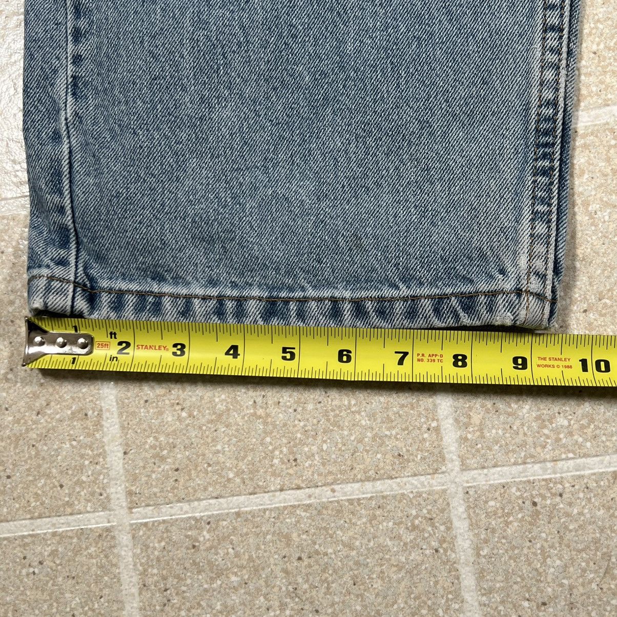 Levi's Vtg Levi's 569 Loose Straight Jeans 34x32 Light Wash Denim Size US 34 / EU 50 - 12 Thumbnail
