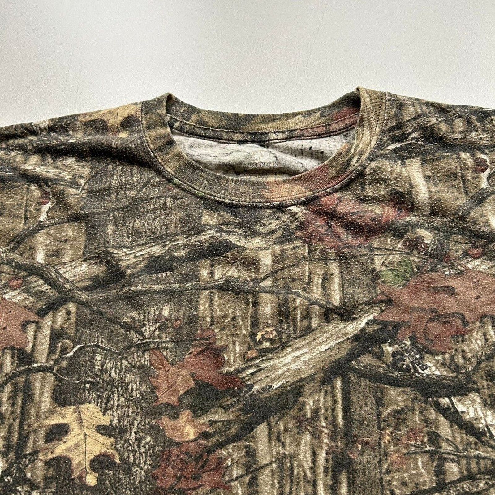 Mossy Oaks Vintage Y2K Mossy Oak Real Tree Camouflage T Shirt 2XL Rare Size US XXL / EU 58 / 5 - 2 Thumbnail