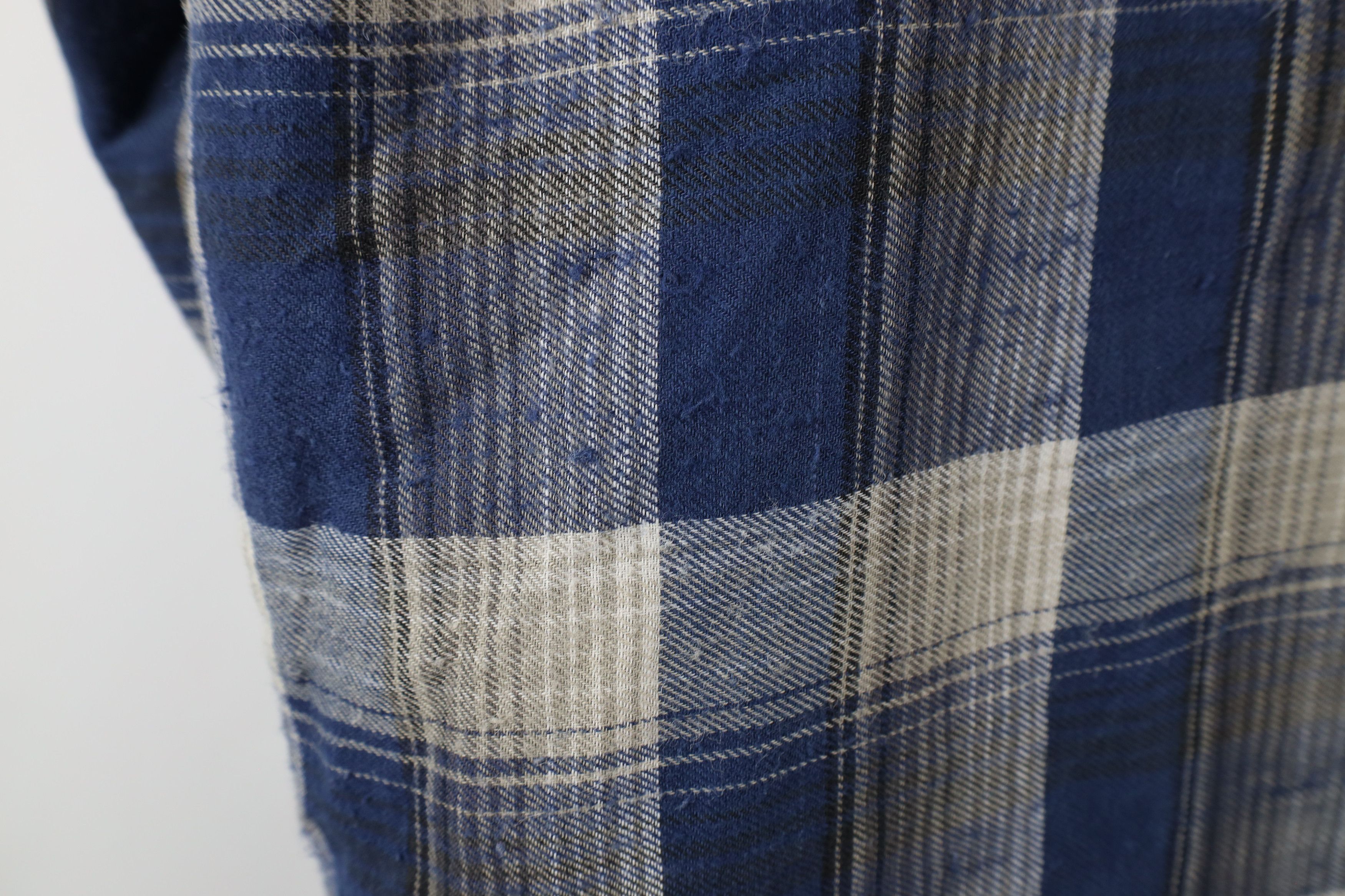 Vintage Vintage 90s Streetwear Flannel Shirt Jacket Jac shirt Size US XXL / EU 58 / 5 - 11 Thumbnail