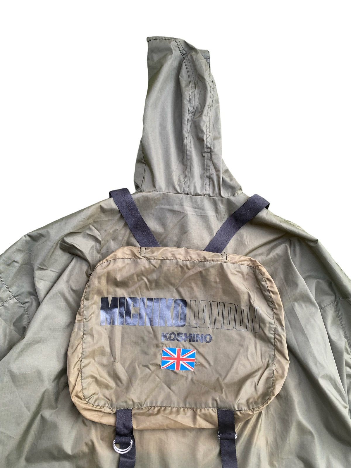 Issey Miyake MICHIKO KOSHINO Baloon jacket Parachute tactical Bags hoodie Size US XL / EU 56 / 4 - 16 Thumbnail