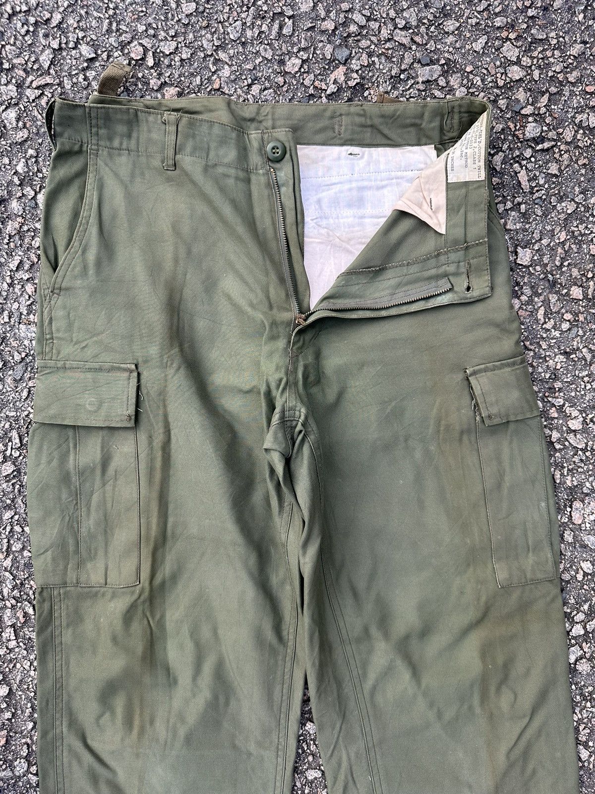 Japanese Brand CARGO PANTS ARMY TROUSER FIEL 'D VINTAGE WITH ADJUSTABLE Size US 30 / EU 46 - 6 Thumbnail
