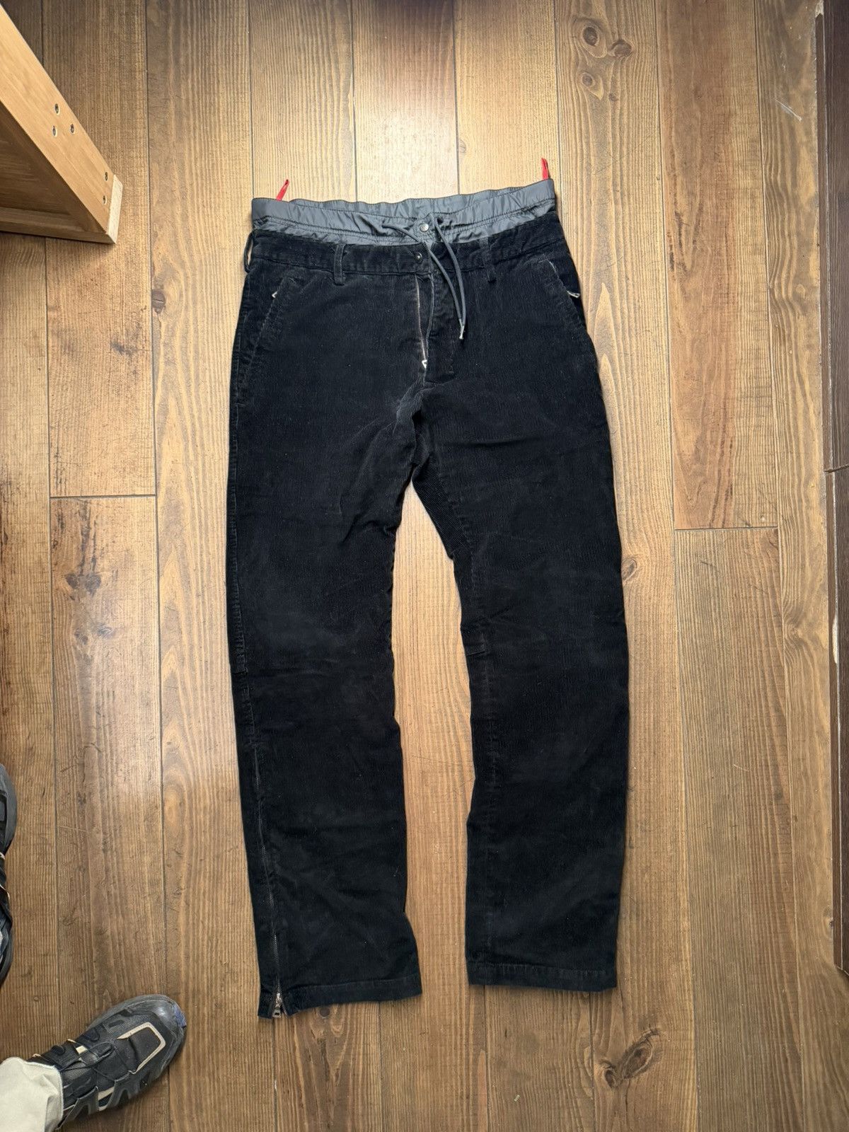 Prada Prada rare hubrid pants Size US 30 / EU 46 - 1 Thumbnail