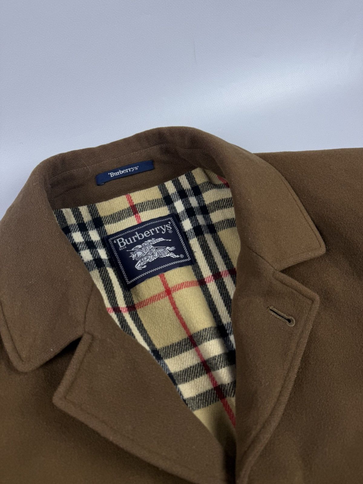 Burberry Burberry heavy coat brown full novacheck size S men Size US S / EU 44-46 / 1 - 8 Thumbnail