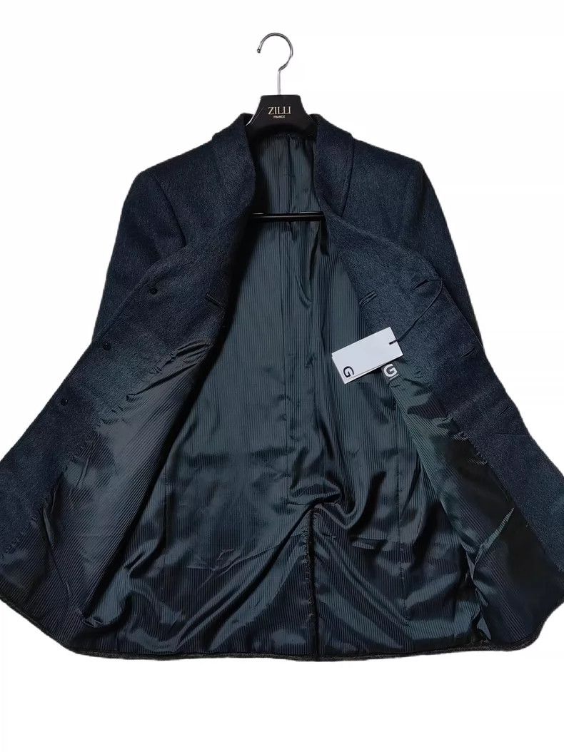 Givenchy Givenchy New Wool and Mohair Blend Patchwork Coat Size US M / EU 48-50 / 2 - 4 Thumbnail