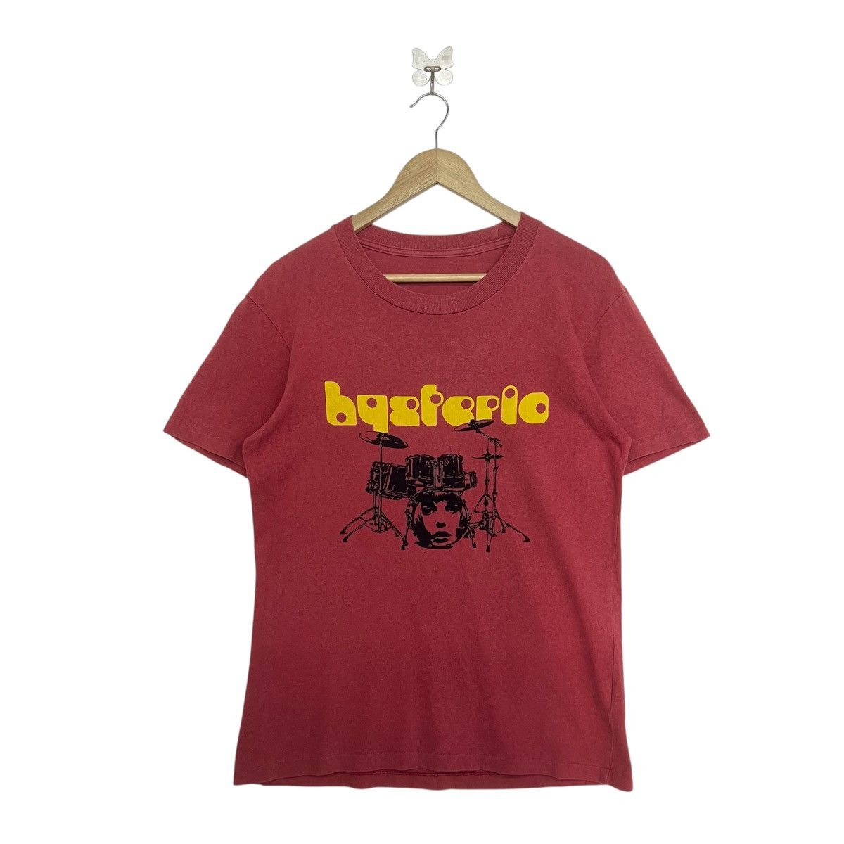 Hysteric Glamour VTG HYSTERIC GLAMOUR 90 THE DRUM KIT TSHIRT Size US M / EU 48-50 / 2 - 1 Thumbnail