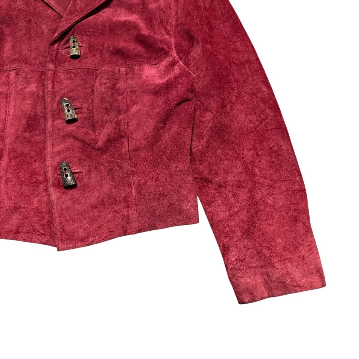 Yohji Yamamoto Workshop Yohji Yamamoto Suede Leather Jacket Size M / US 6-8 / IT 42-44 - 4 Thumbnail