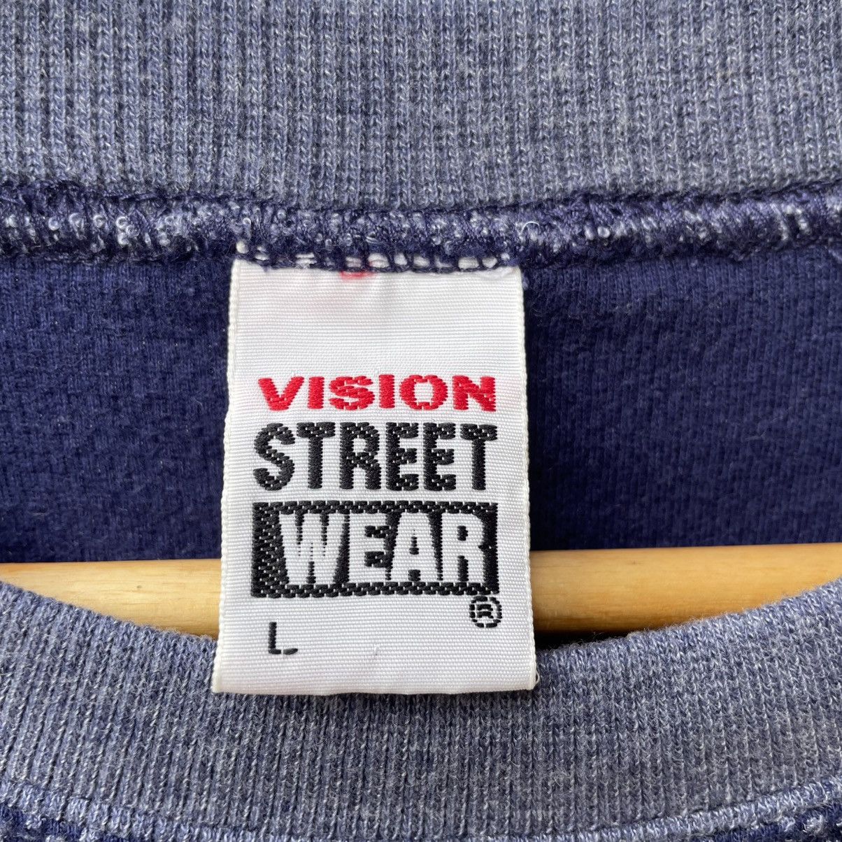 Vision Streetwear 🔥Vintage 90s Vision Streetwear Long Sleeves Waffle Tee Size US M / EU 48-50 / 2 - 12 Thumbnail