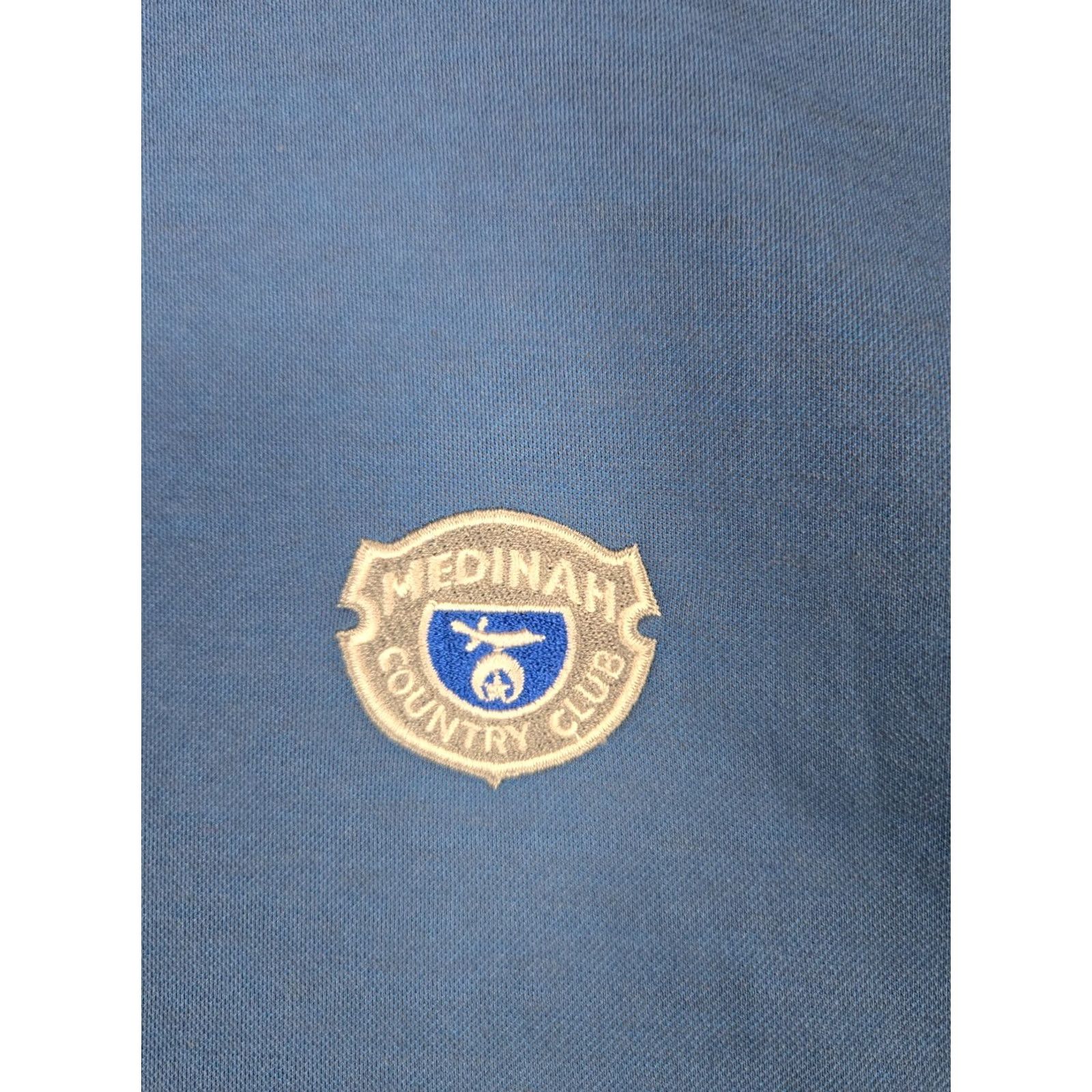 TravisMathew Travis Mathew Shirt Mens XL Blue MEDINAH New Size Polo Pima Polyester Golf Size US XL / EU 56 / 4 - 4 Thumbnail
