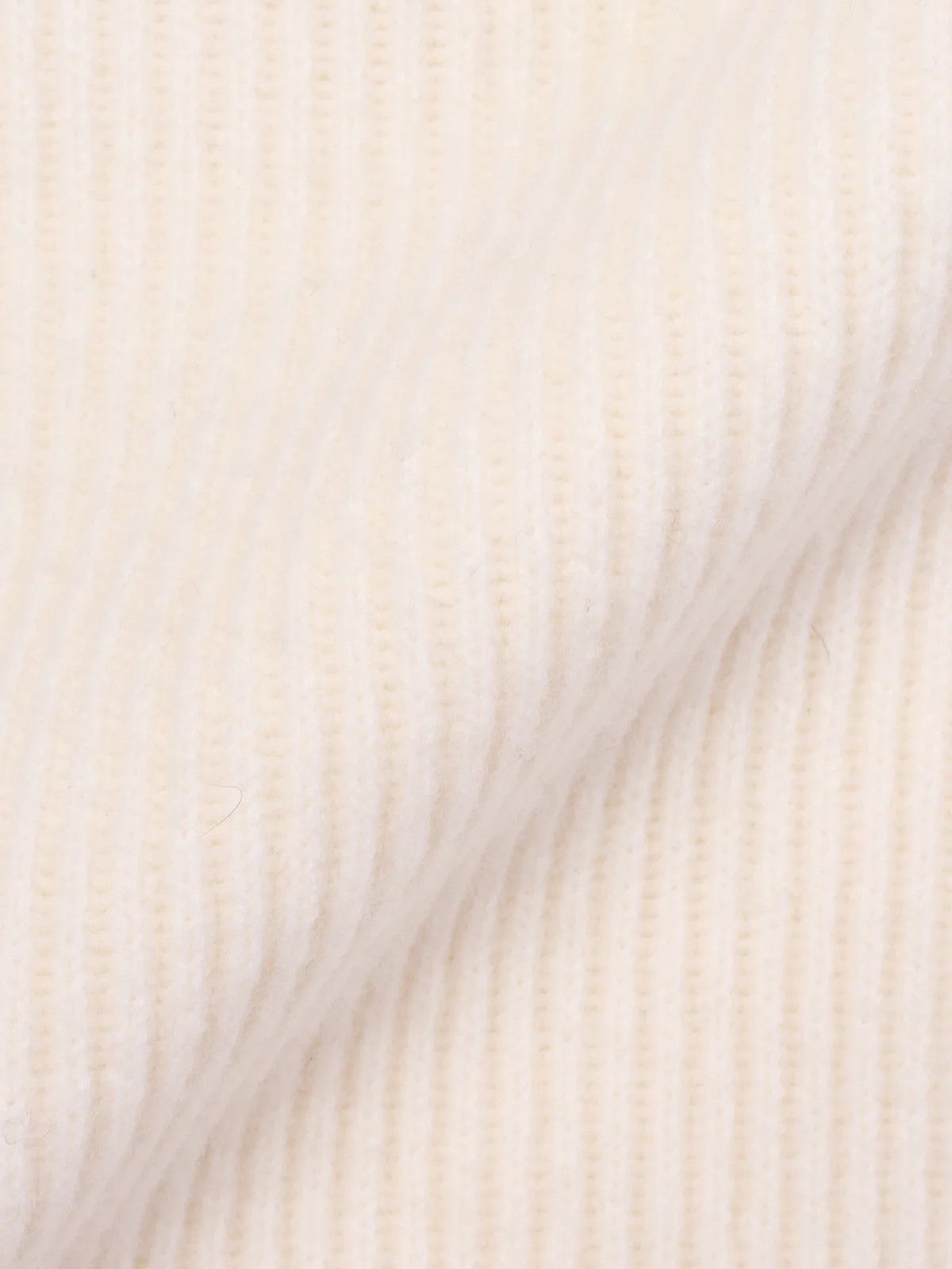 Gran Sasso GRAN SASSO Cream Virgin Wool-Cashmere-Viscose Knit Sweater Size US M / EU 48-50 / 2 - 2 Thumbnail