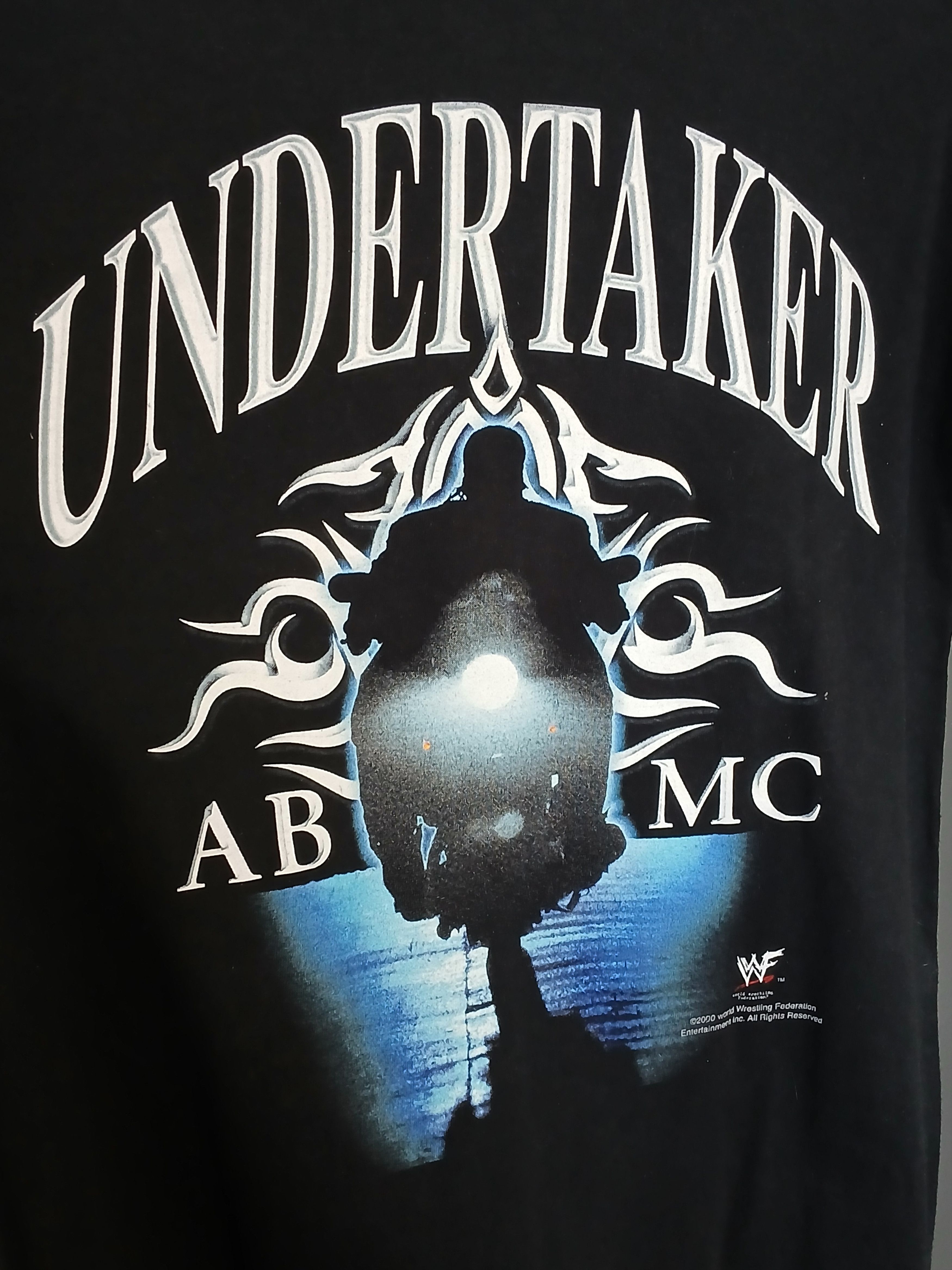 Vintage × WWE × WWF Vintage 2000 WWE Undertaker Wrestling T-Shirt Size US S / EU 44-46 / 1 - 3 Thumbnail