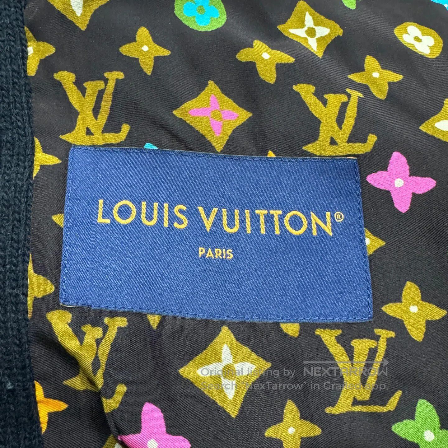 Louis Vuitton Louis Vuitton Tyler: A wool knit jacket printed with an ol Size US M / EU 48-50 / 2 - 3 Thumbnail