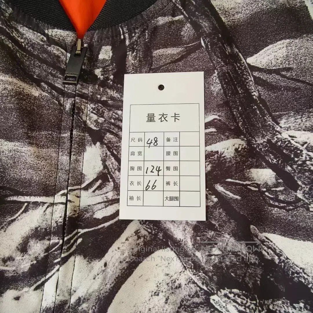 Valentino Valentino Black White Landscape Print Jacket. Size US S / EU 44-46 / 1 - 5 Thumbnail