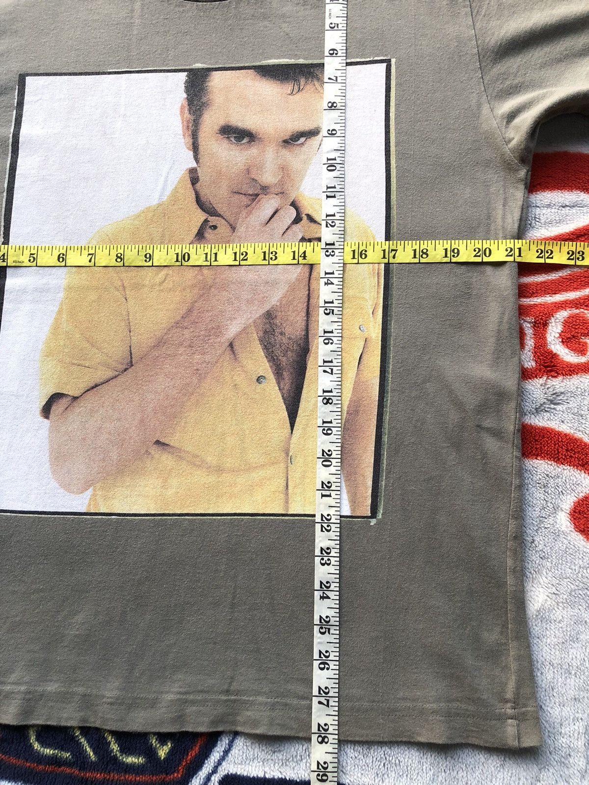 Morrissey Vintage 90's Morrissey Tour Band Tee Size US M / EU 48-50 / 2 - 12 Thumbnail