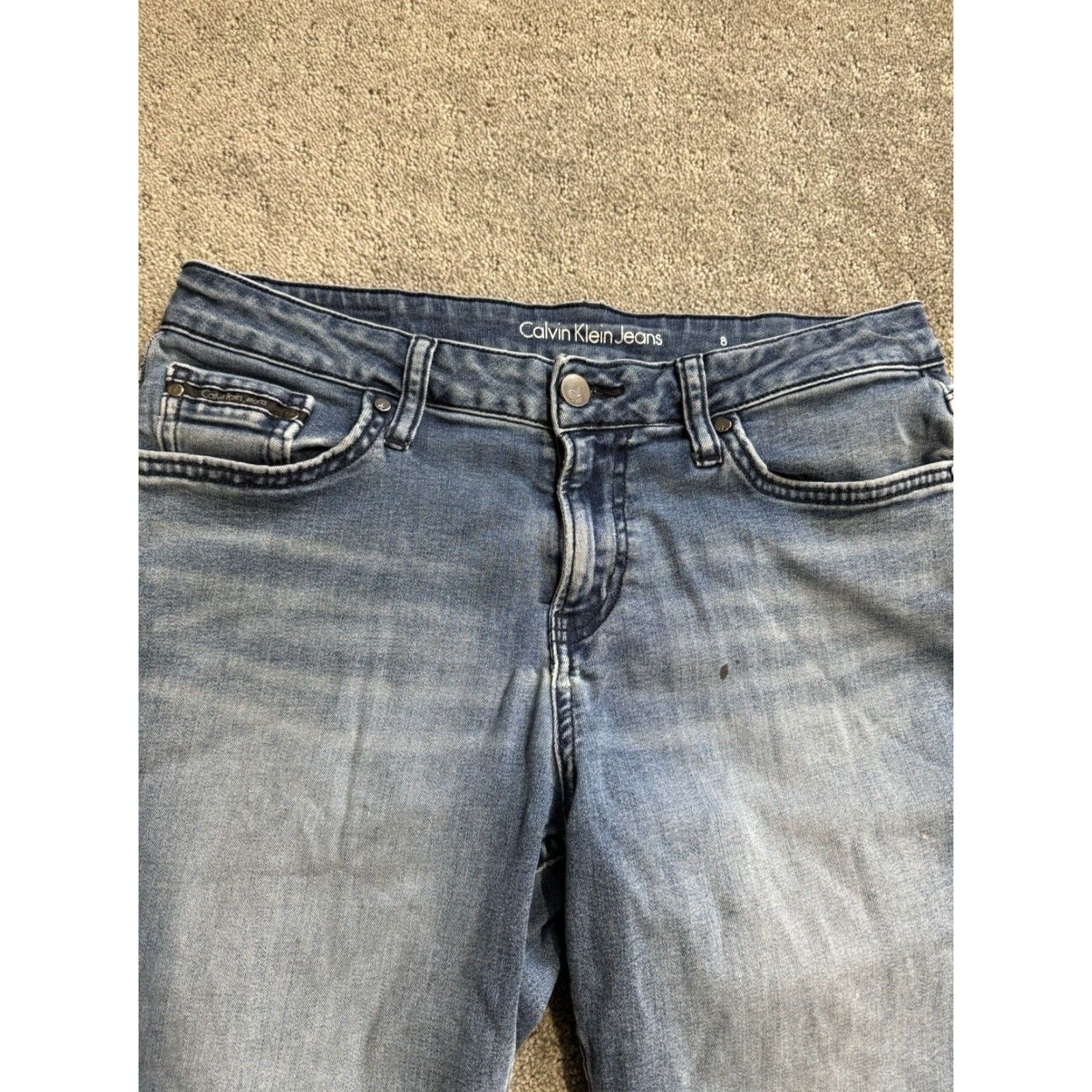 Vintage VINTAGE CALVIN KLEIN JEANS WOMEN'S Denim City Bermuda Shorts Adult Size 8 Blue Womens Size 30" / US 8 / IT 44 - 2 Thumbnail