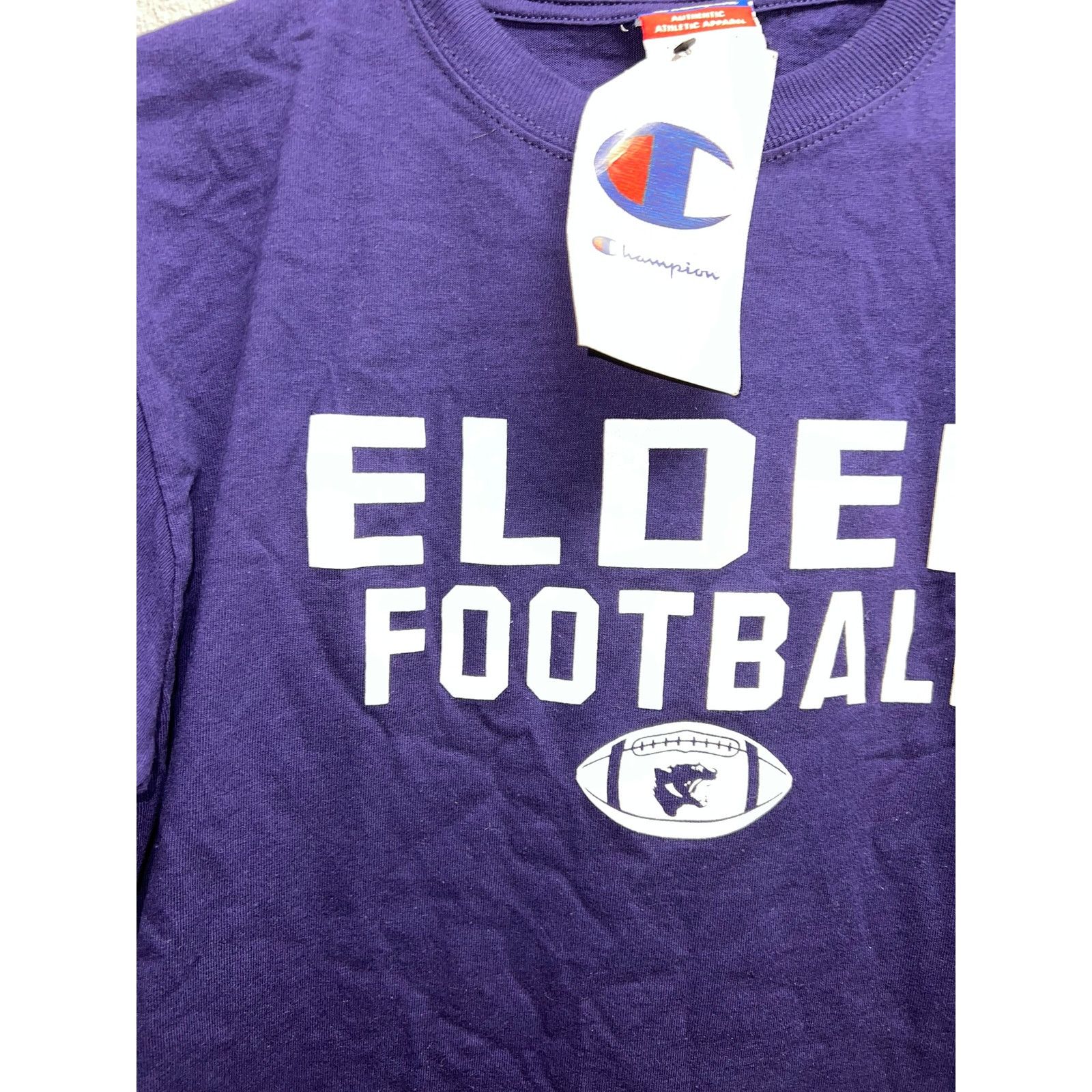 Champion Champion Elder Football Shirt Purple Tee NWT 2000s Medium Size US M / EU 48-50 / 2 - 2 Thumbnail