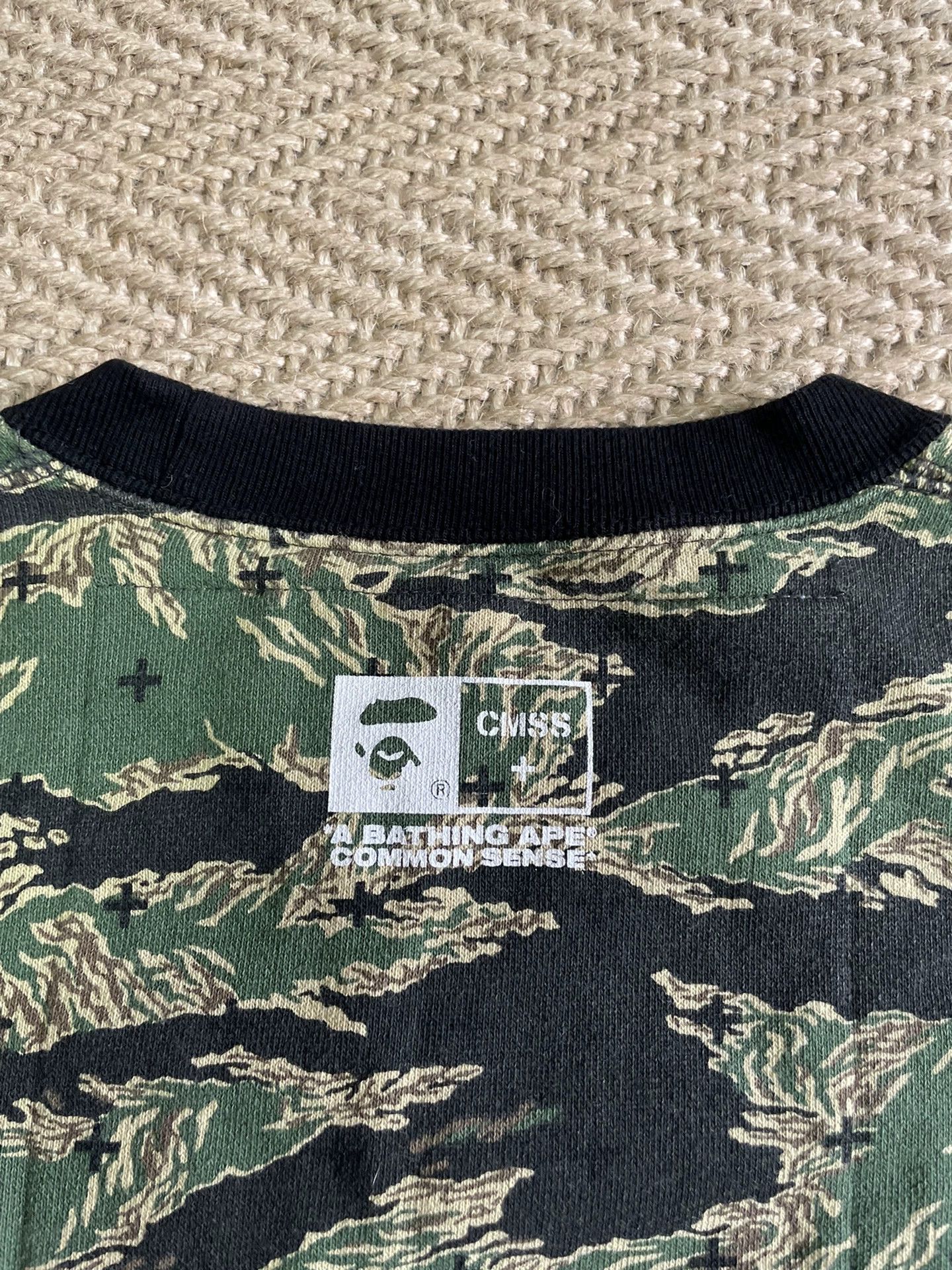 Bape BAPE X CMSS Tiger Camo Crewneck S Near New 2x Size US S / EU 44-46 / 1 - 4 Thumbnail