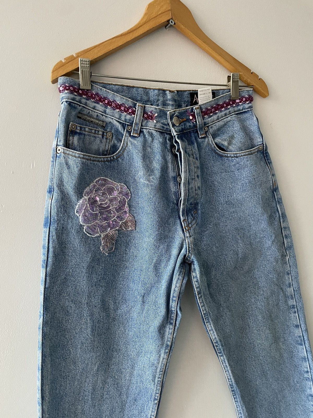 Vintage 90’s parisian jean Size 27" / US 4 / IT 40 - 6 Thumbnail