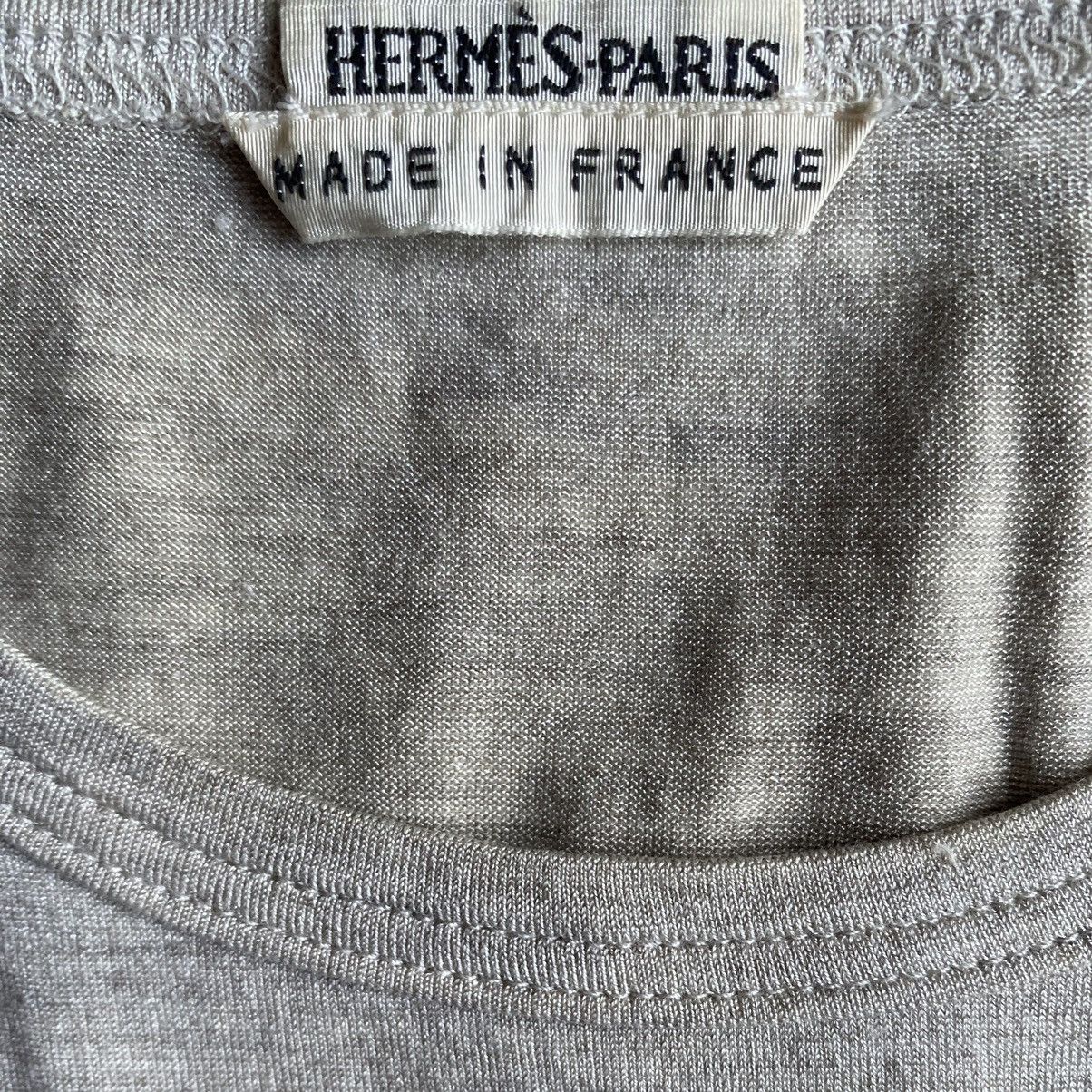 Hermes Hermes By Margiela Silk Blend Top Size M / US 6-8 / IT 42-44 - 3 Thumbnail
