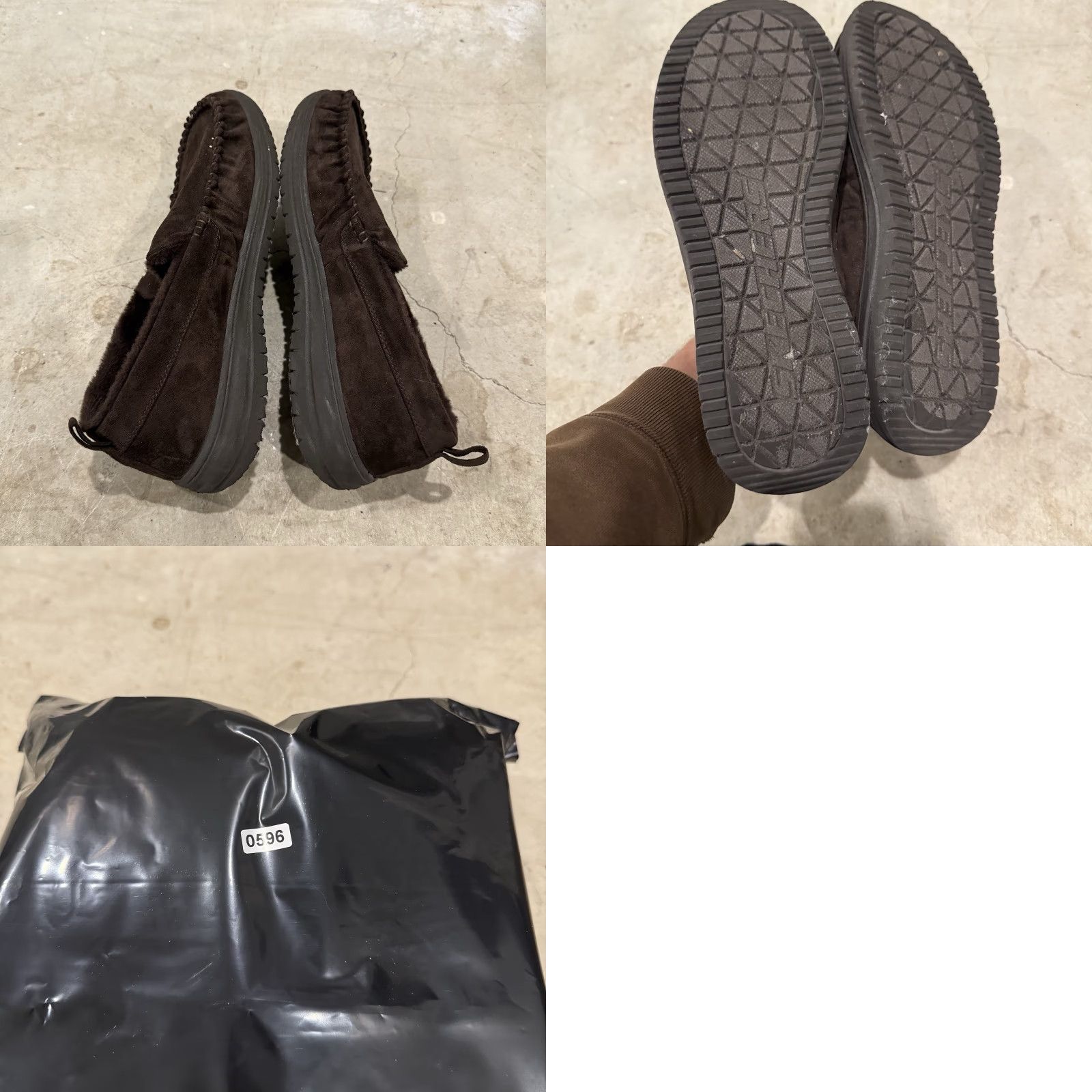 SKECHERS Skechers Slippers Mens Murette Ghetti Moccasin Brown Size 13 US 13 Faux Suede Textile Lining Faux Fur Mens Size ONE SIZE - 8 Thumbnail