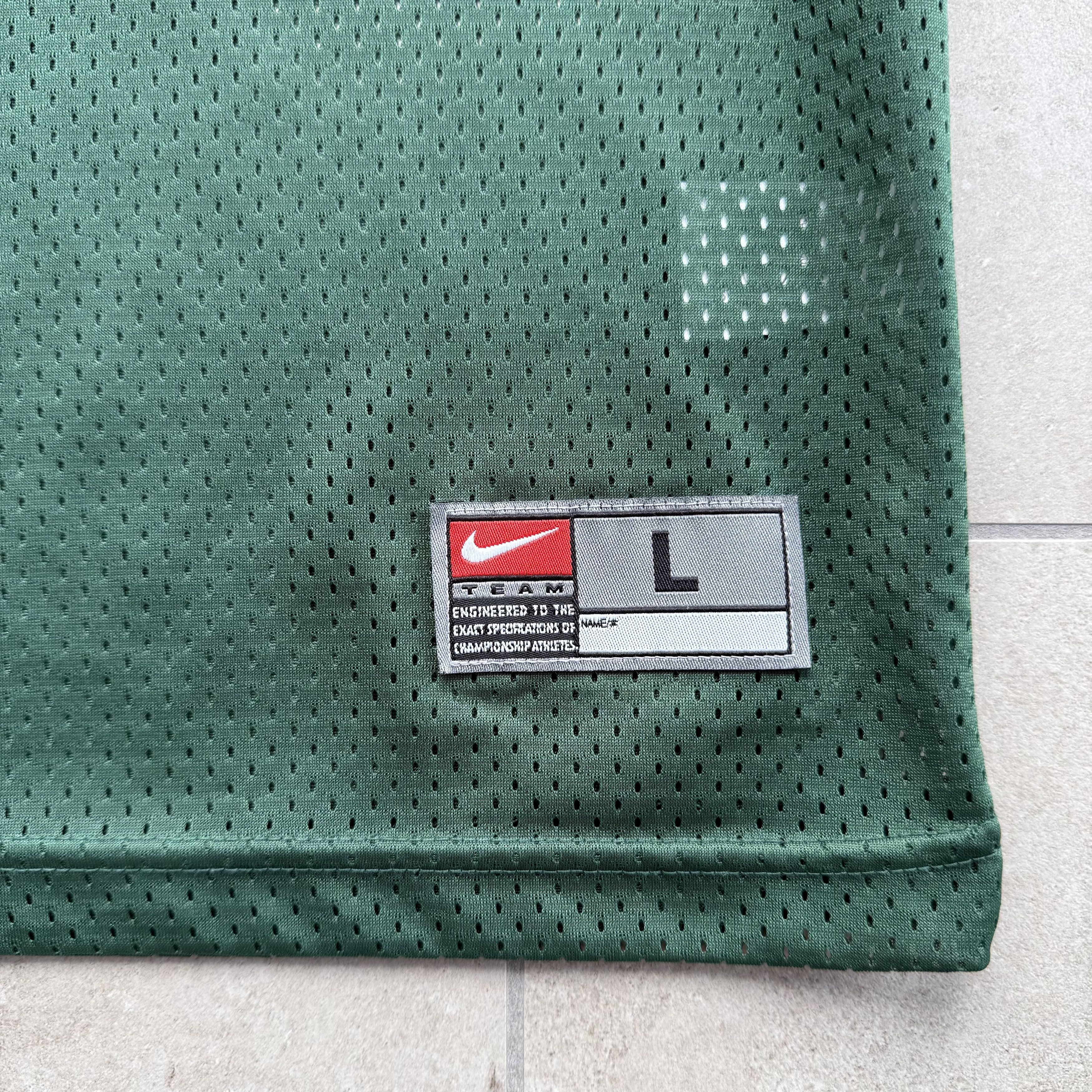 Nike Vintage Y2K Nike Team University of Miami Football Jersey Size US M / EU 48-50 / 2 - 2 Thumbnail