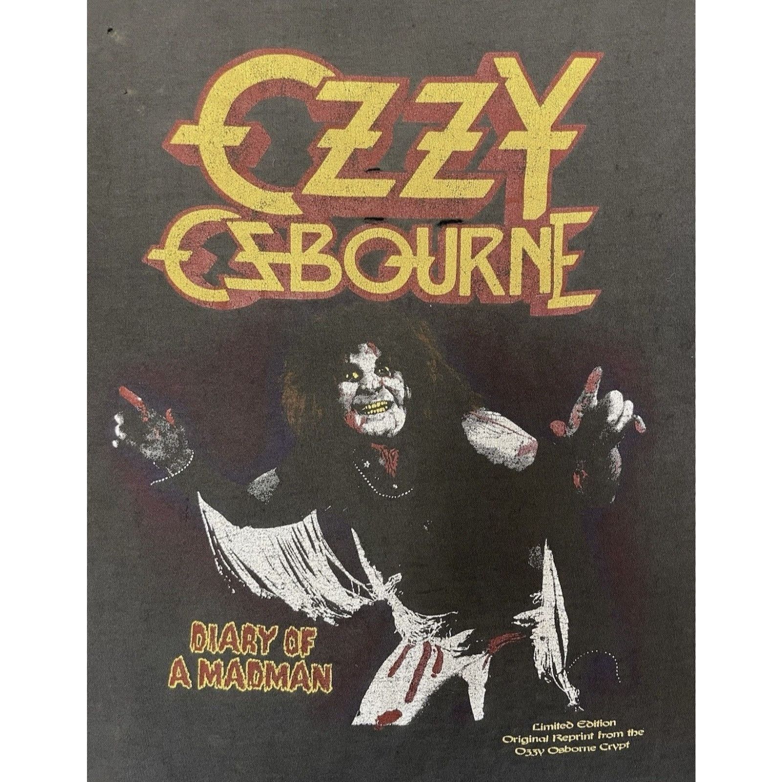 Other Vintage 90’s Ozzy Osbourne Diary Of A Madman Sz XL Thrashed Size US XL / EU 56 / 4 - 7 Thumbnail