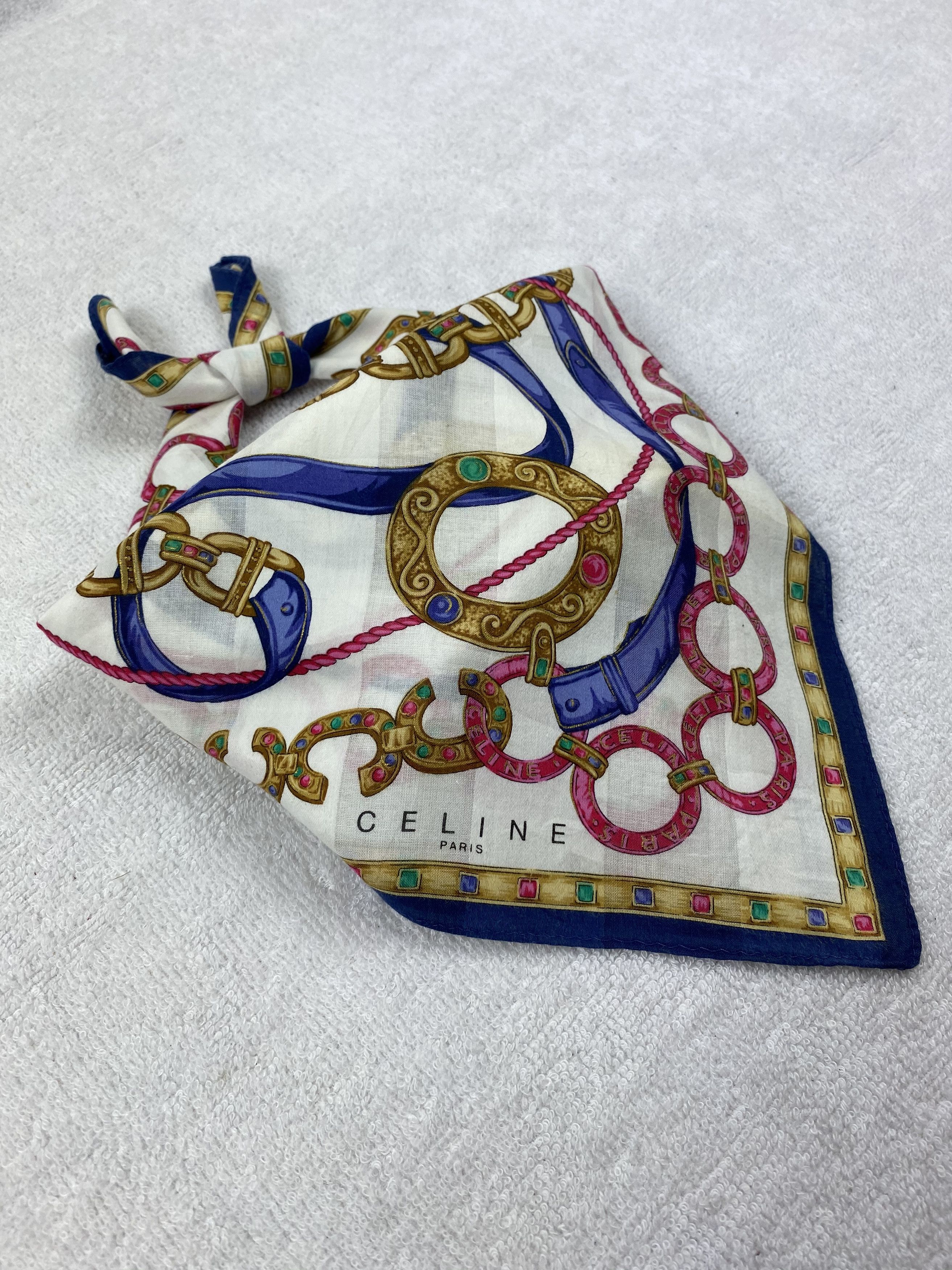 Celine Celine Handkerchief / Bandana / Neckerchief Size ONE SIZE - 2 Thumbnail