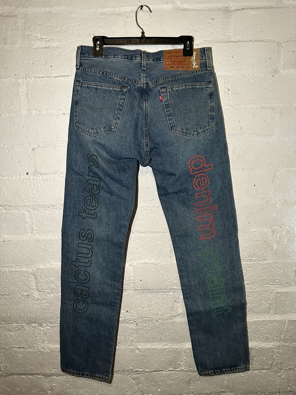 DENIM TEARS Denim Tears x CPFM 4th of July Denim Plant Jean Blue Size US 32 / EU 48 - 2 Thumbnail