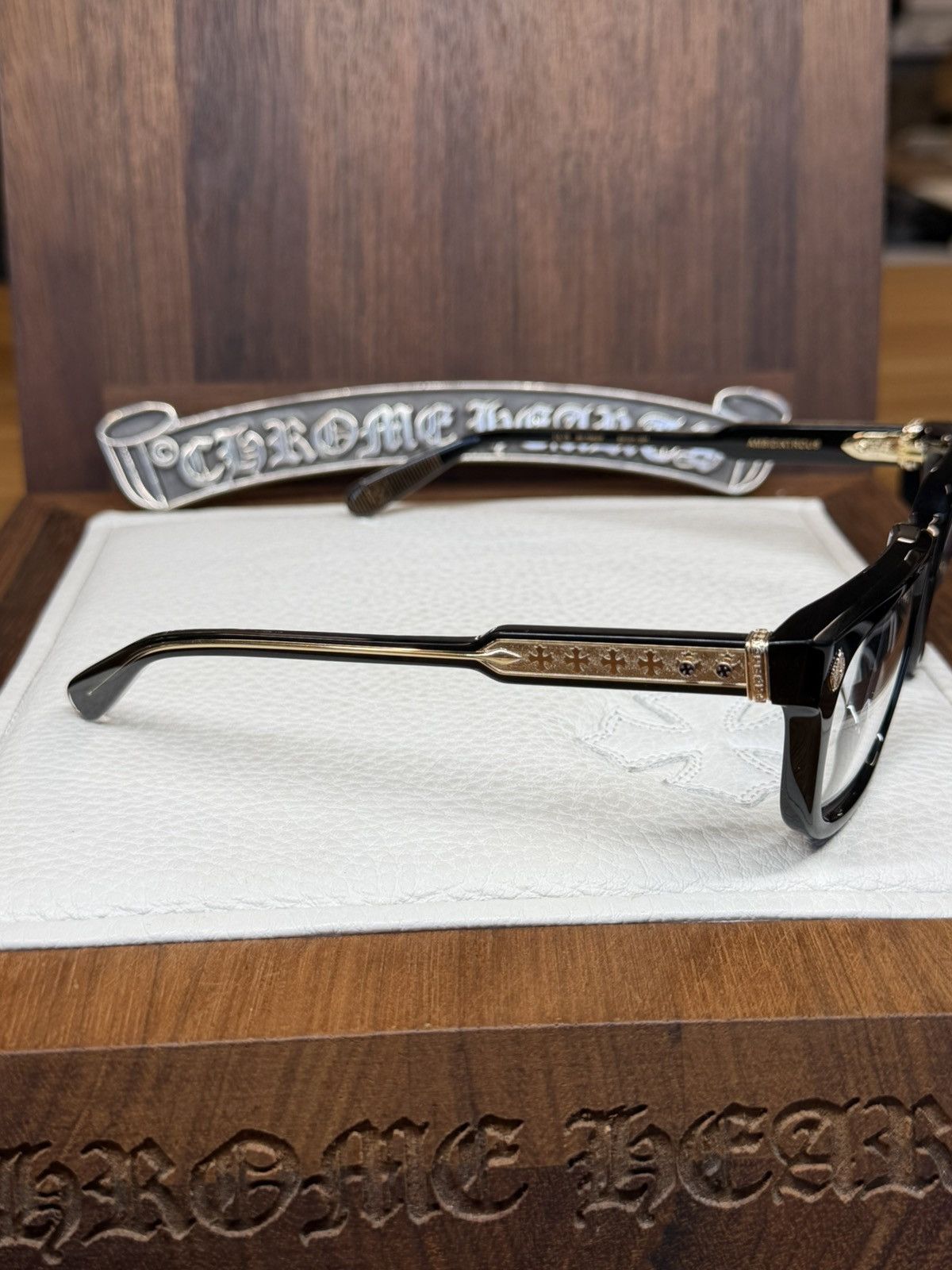 Chrome Hearts Chrome Hearts Ambidixtrous Glasses Size ONE SIZE - 9 Thumbnail