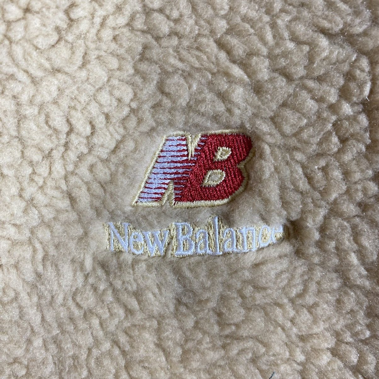 New Balance New Balance Fleece Sherpa Zipper Jacket M Size Brown Colour Size US M / EU 48-50 / 2 - 6 Thumbnail