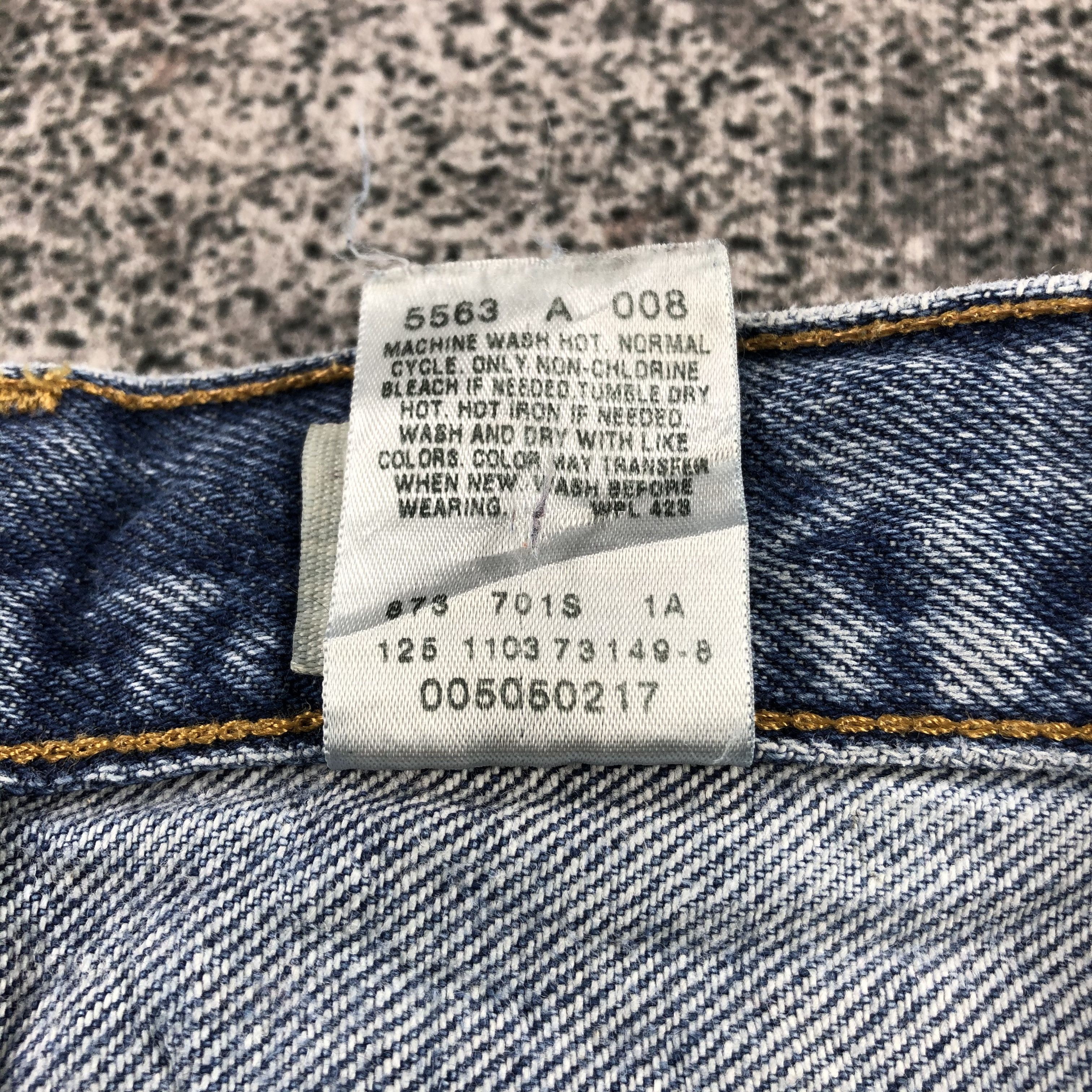 Levi's Vintage Levi's 505 Jeans Distressed Denim KJ880 Size US 32 / EU 48 - 14 Thumbnail