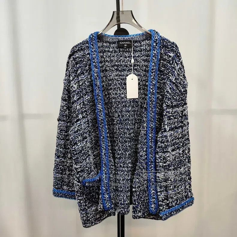 Chanel Chanel Blue soft denim coat Size S / US 4 / IT 40 - 1 Thumbnail