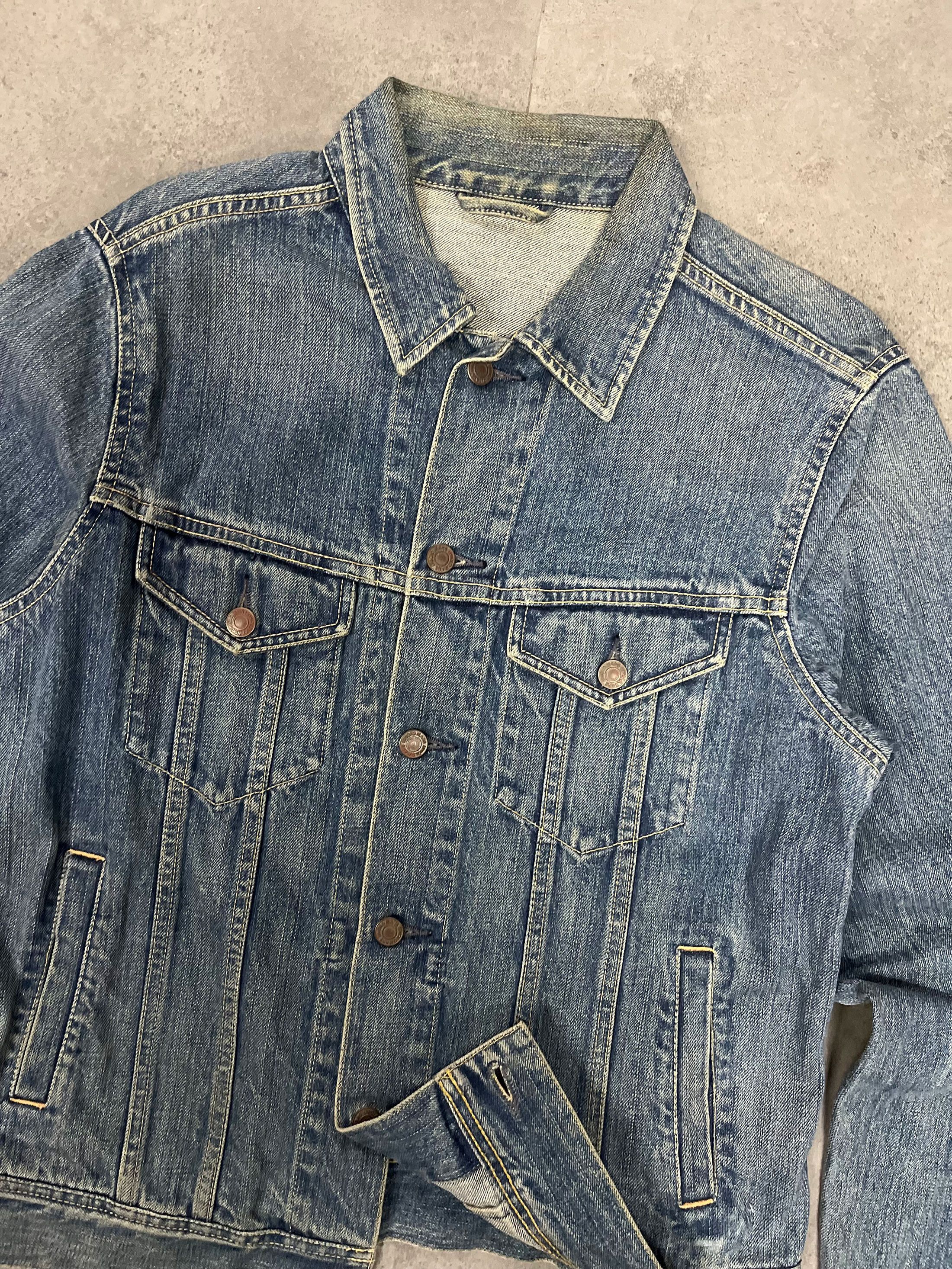 Designer × Japanese Brand × Uniqlo Vintage Uniqlo Trucker Jacket Size US M / EU 48-50 / 2 - 2 Thumbnail