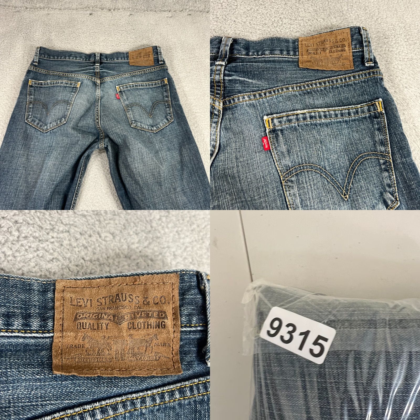 Levi's VINTAGE Levi's 559 Jeans Mens 34x34 Blue Relaxed Straight Stretch Denim Pants Baggy 90s Grunge USA Mens Size US 34 / EU 50 - 9 Thumbnail