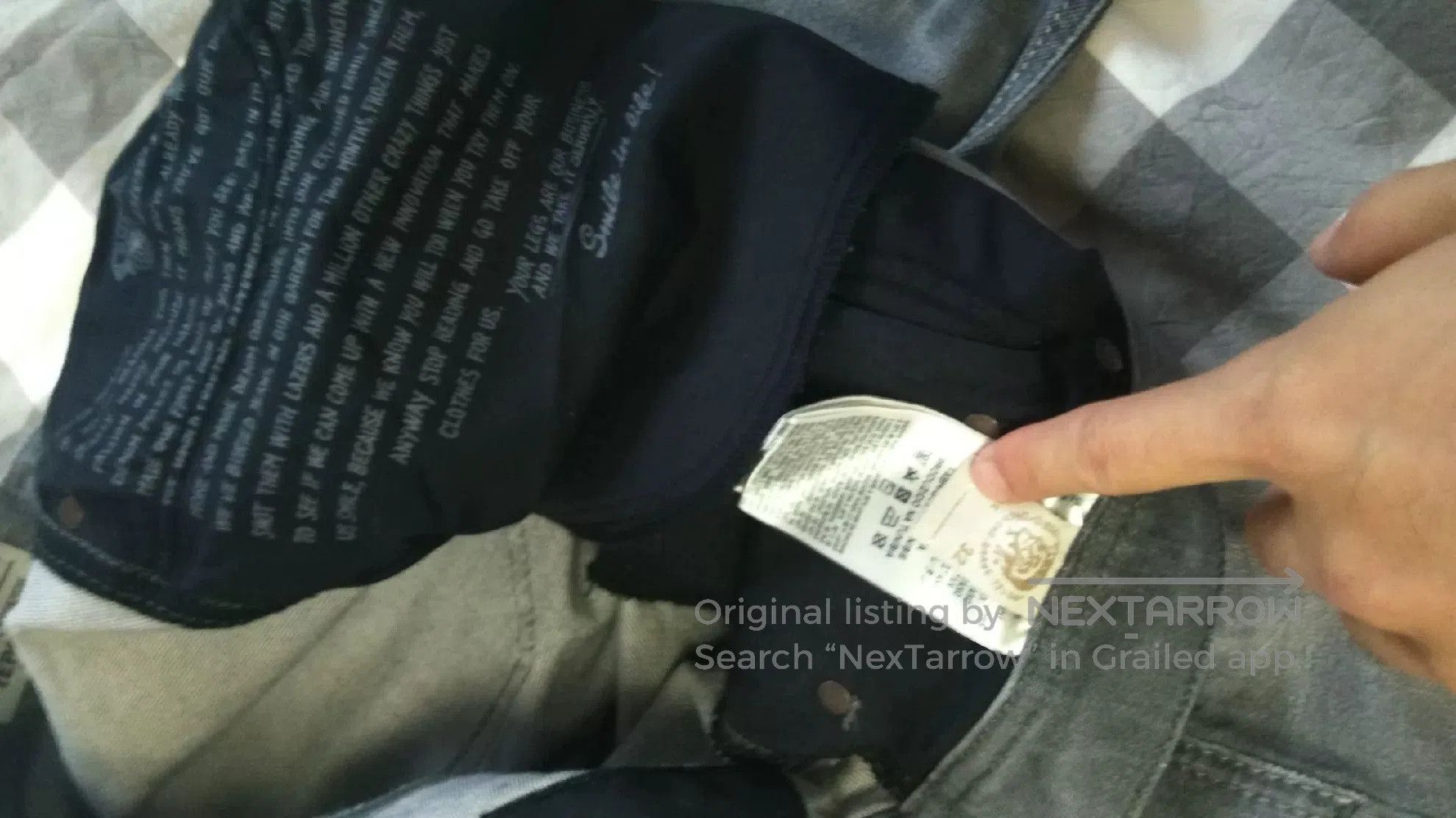 Diesel Diesel Tepphar 0839N Jeans W32L32. Size US 32 / EU 48 - 4 Thumbnail