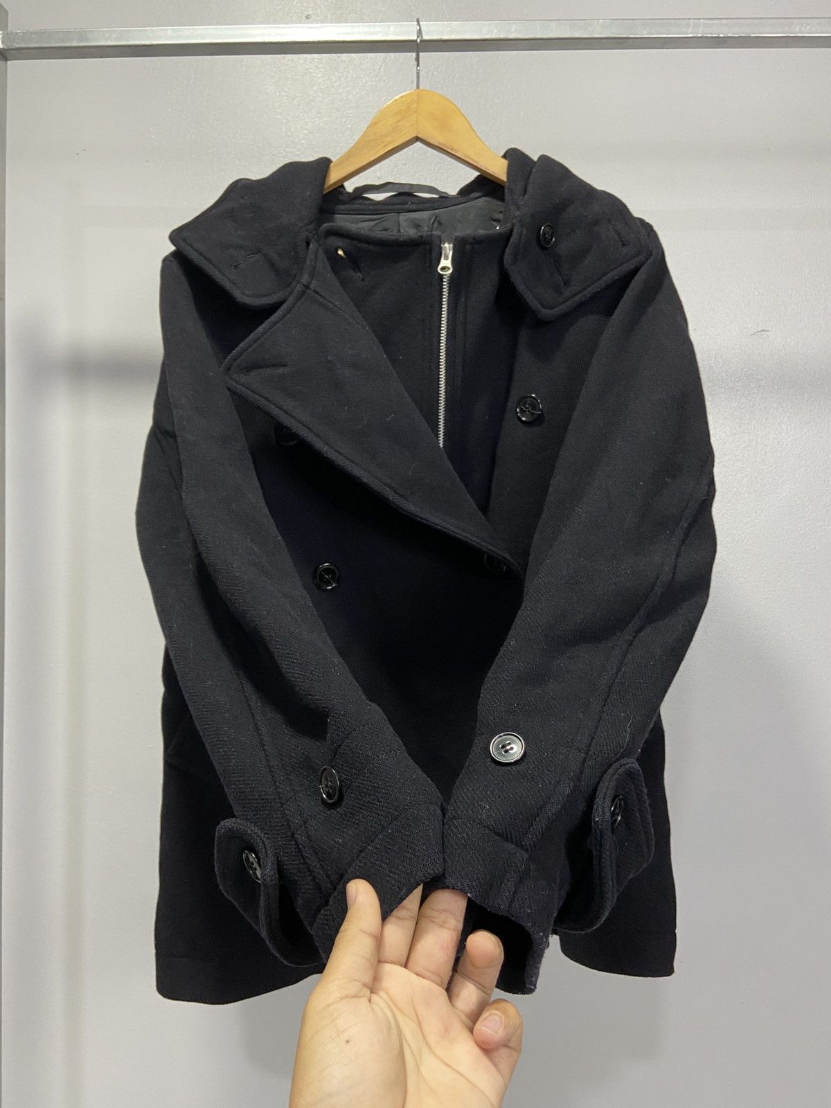 CABANE de ZUCCa Cabane De Zucca By Issey Miyake Wool Jacket Size US M / EU 48-50 / 2 - 6 Thumbnail