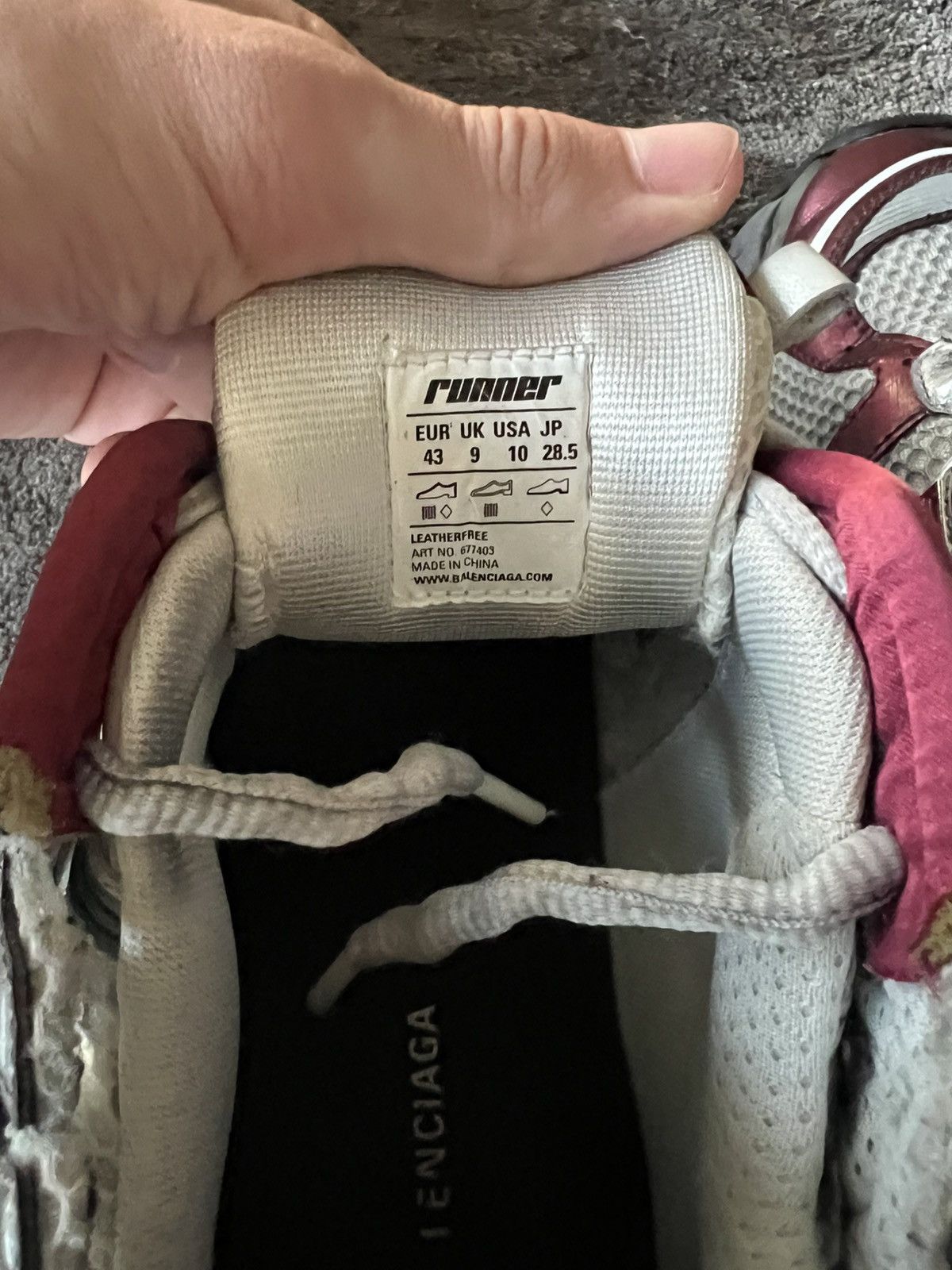 Balenciaga Balenciaga runner FINAL PRICE Size US 10 / EU 43 - 6 Thumbnail