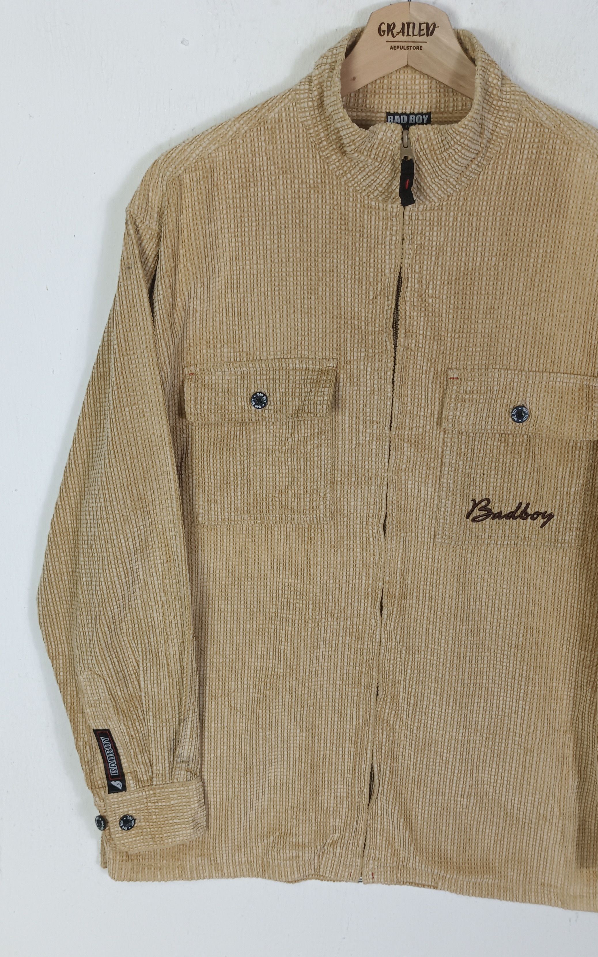 If Six Was Nine 2000s Bad Boys San Diego Embroidery Button Up Size US M / EU 48-50 / 2 - 4 Thumbnail