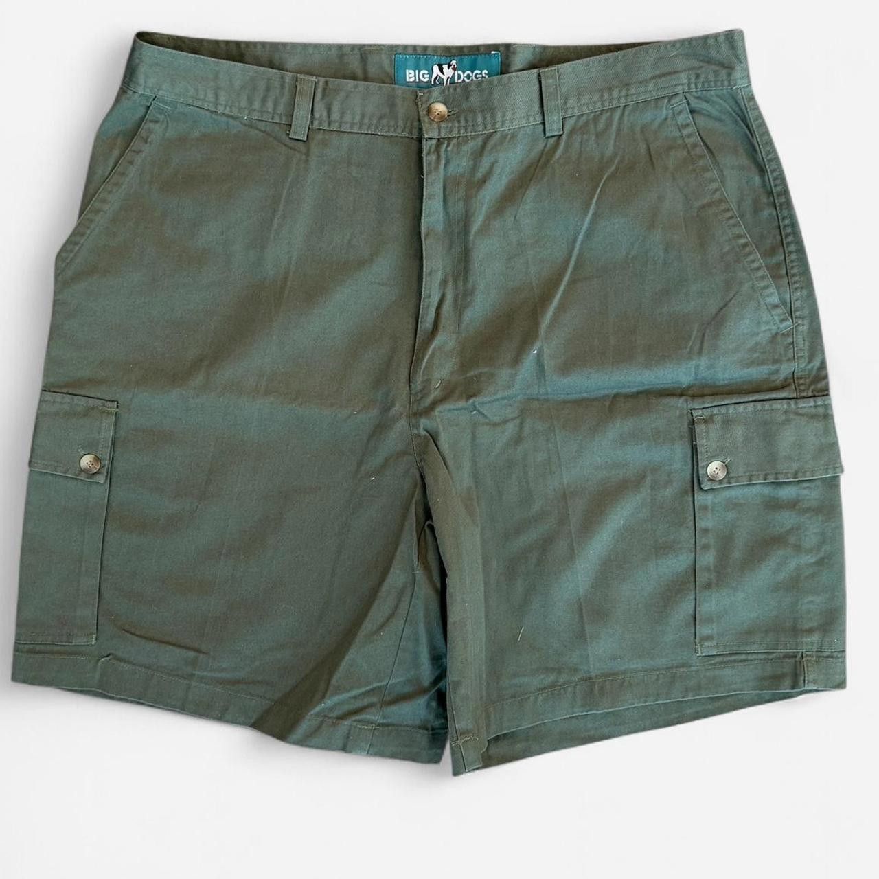 Big Dogs Big Dogs Men's green khaki Shorts Size US 38 / EU 54 - 1 Thumbnail