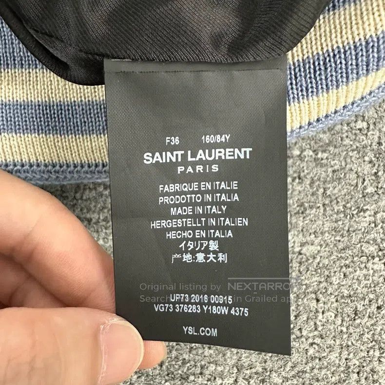 Saint Laurent Paris Saint Laurent Paris Baseball jacket Size XS / US 0-2 / IT 36-38 - 8 Thumbnail