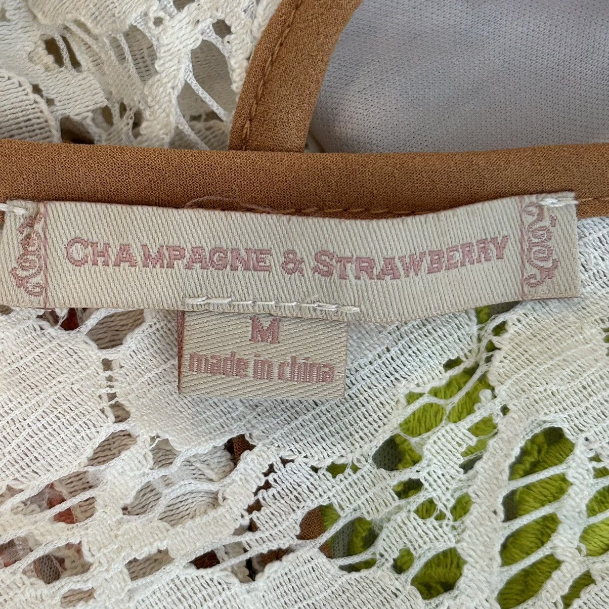 Other Champagne & Strawberry Lace Tank Size M Size M / US 6-8 / IT 42-44 - 8 Thumbnail