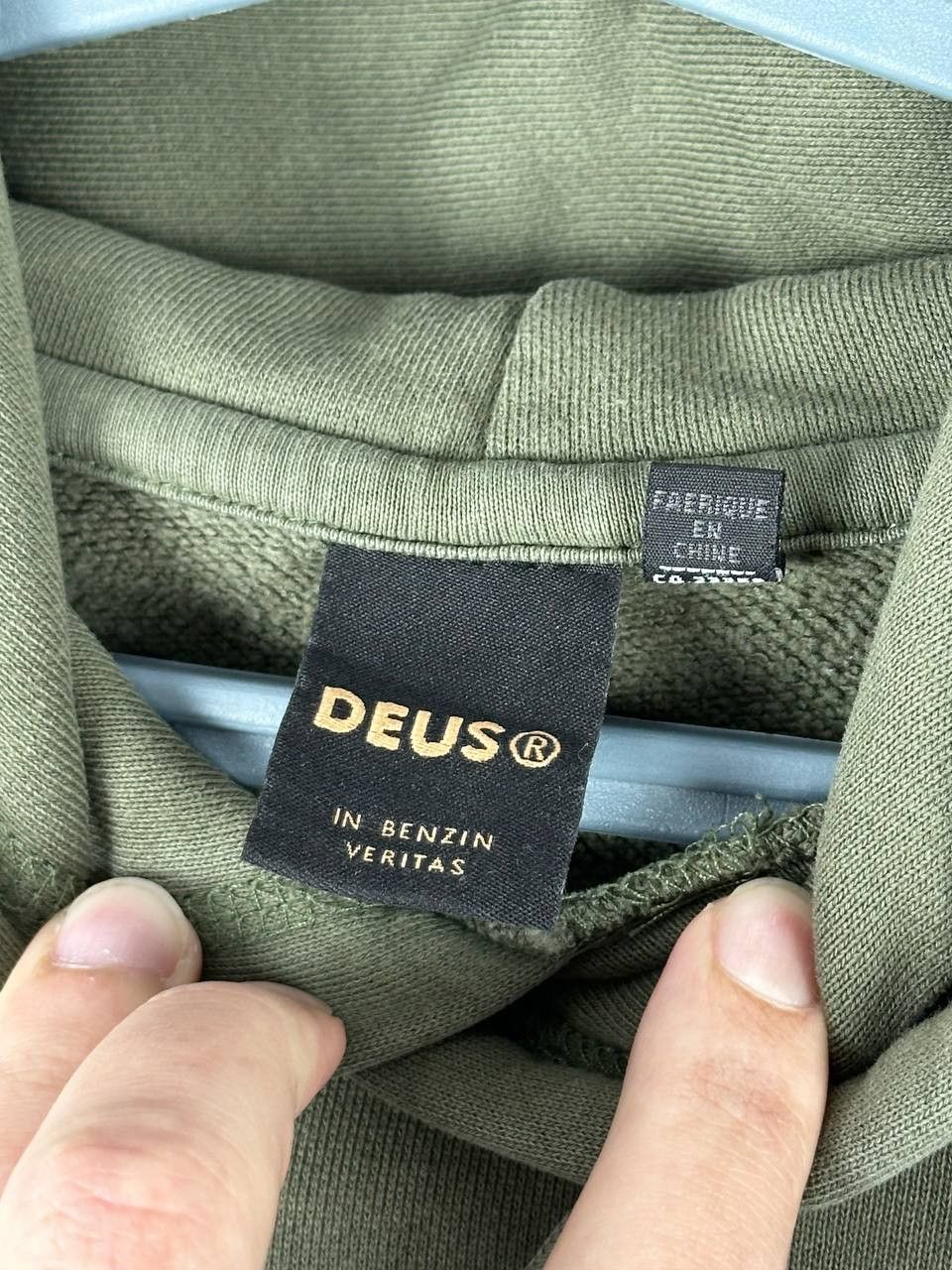 Deus Ex Machina Dues Ex Machina Khaki Military Hoodie Size US M / EU 48-50 / 2 - 7 Thumbnail