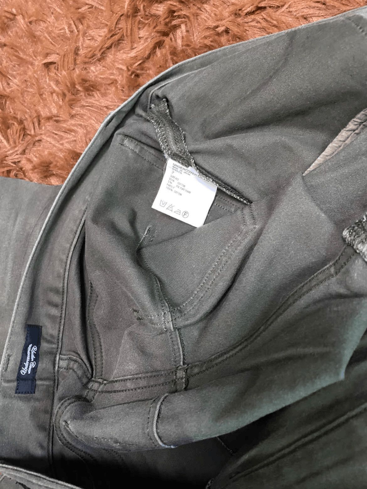 Undercover Sz 2 Undercover 09AW Structure Denim-2508 Size US 30 / EU 46 - 3 Thumbnail