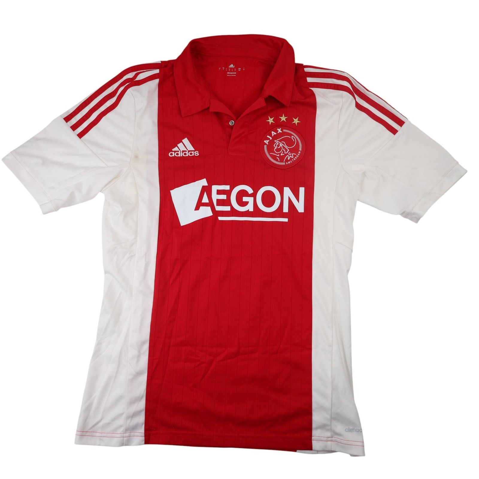 Adidas Vintage Adidas Ajax Amsterdam FC Soccer Jersey Size US S / EU 44-46 / 1 - 1 Thumbnail