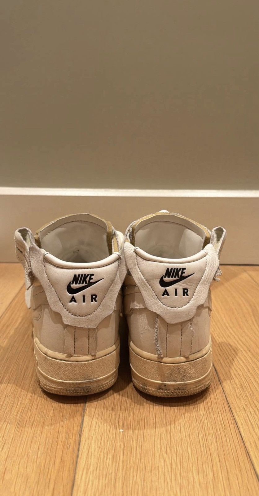 Comme des Garcons × Nike Nike x CDG Air Force 1 Mid Size US 9.5 / EU 42-43 - 4 Thumbnail