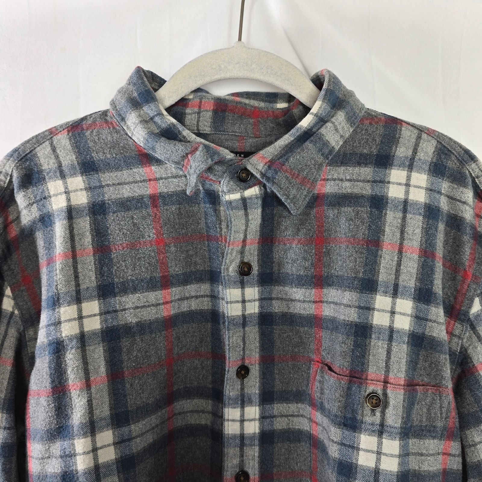 J.Crew J. Crew Mercantile Flex Plaid Button-Up Shirt Size Large Size US L / EU 52-54 / 3 - 2 Thumbnail