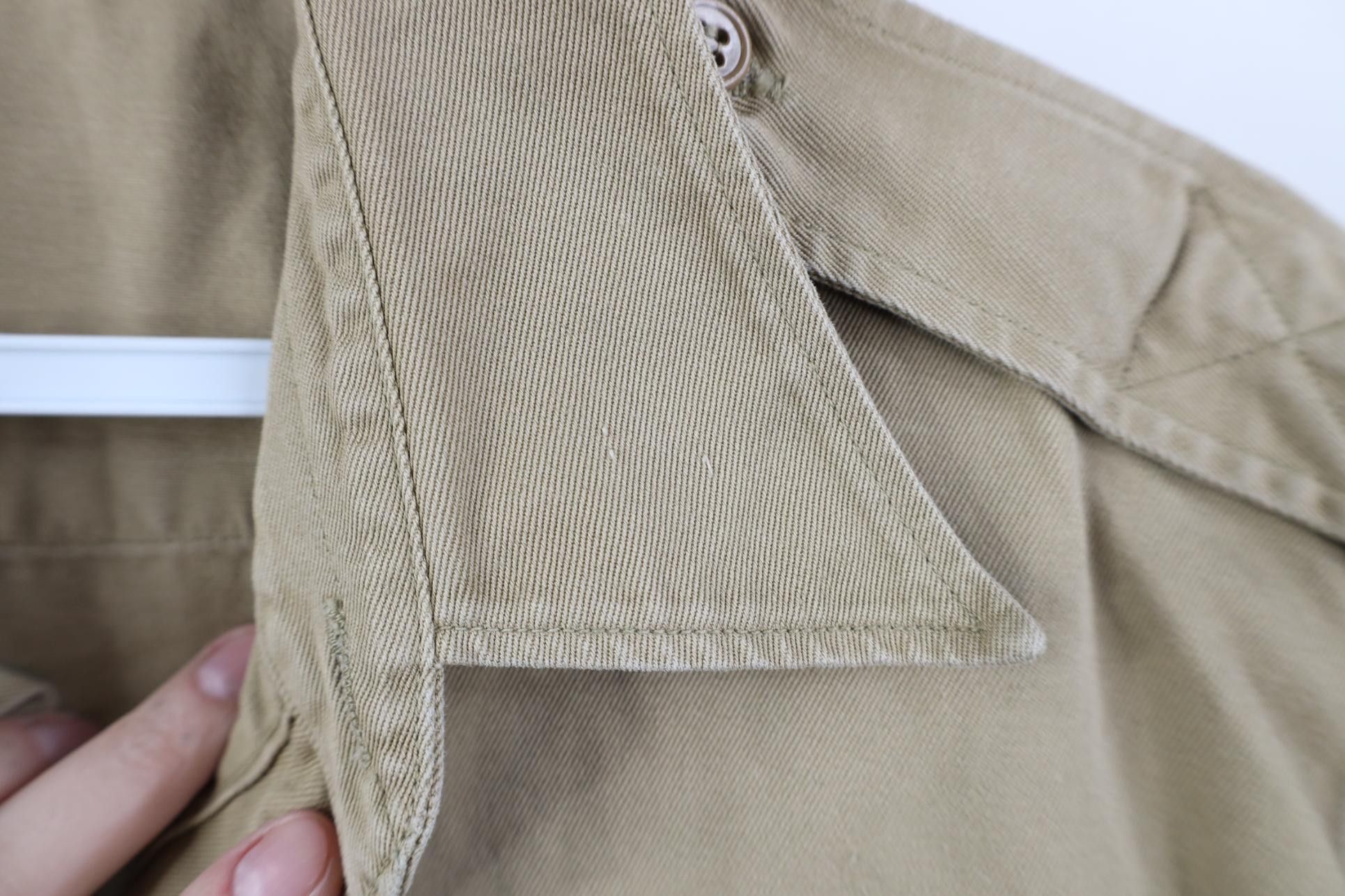 Vintage Vintage 50s Korean War Twill Military Button Shirt USA Size US M / EU 48-50 / 2 - 4 Thumbnail